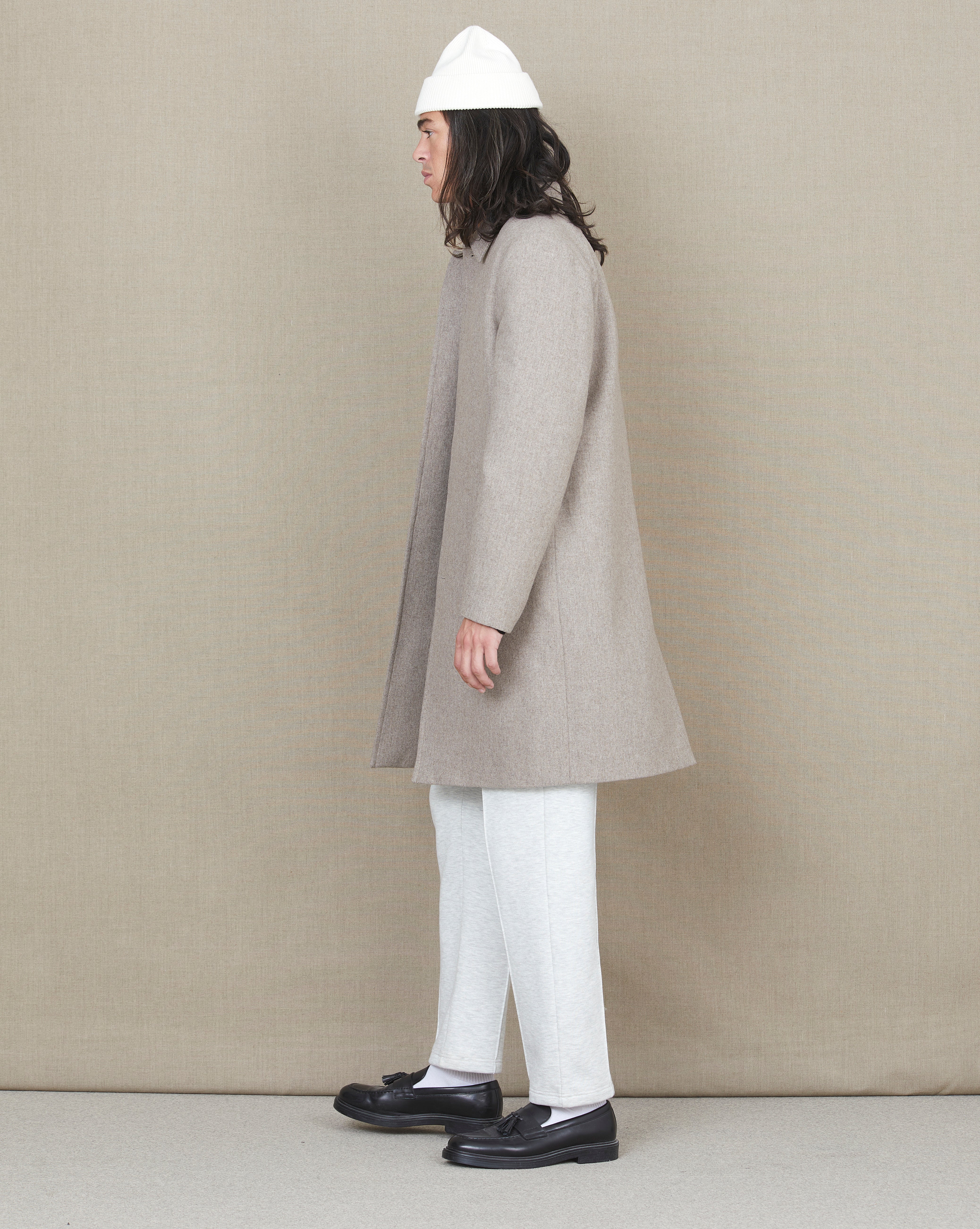 MANTEAU MAC BEIGE