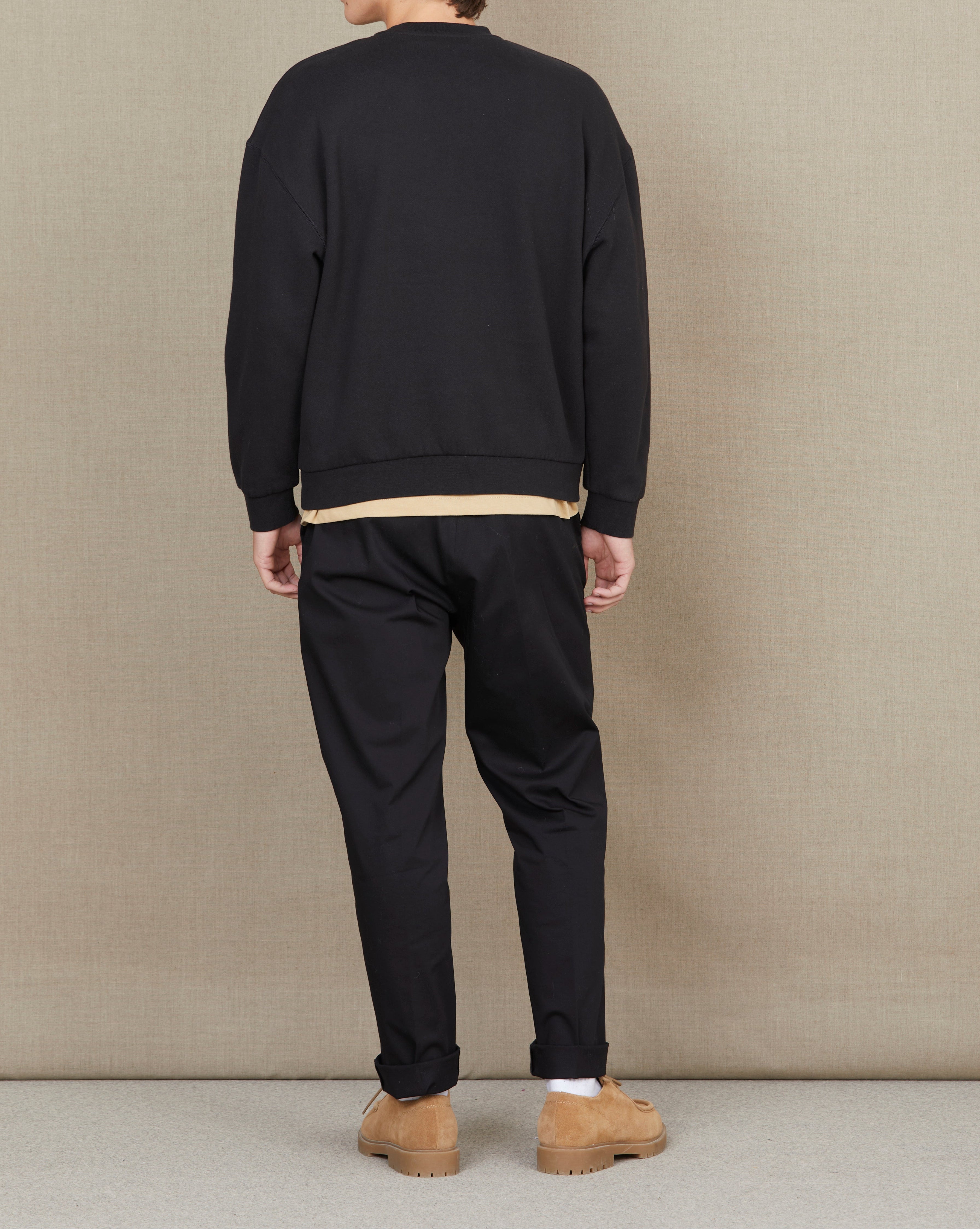 SWEATSHIRT BRODÉ CITY SWEAT NOIR