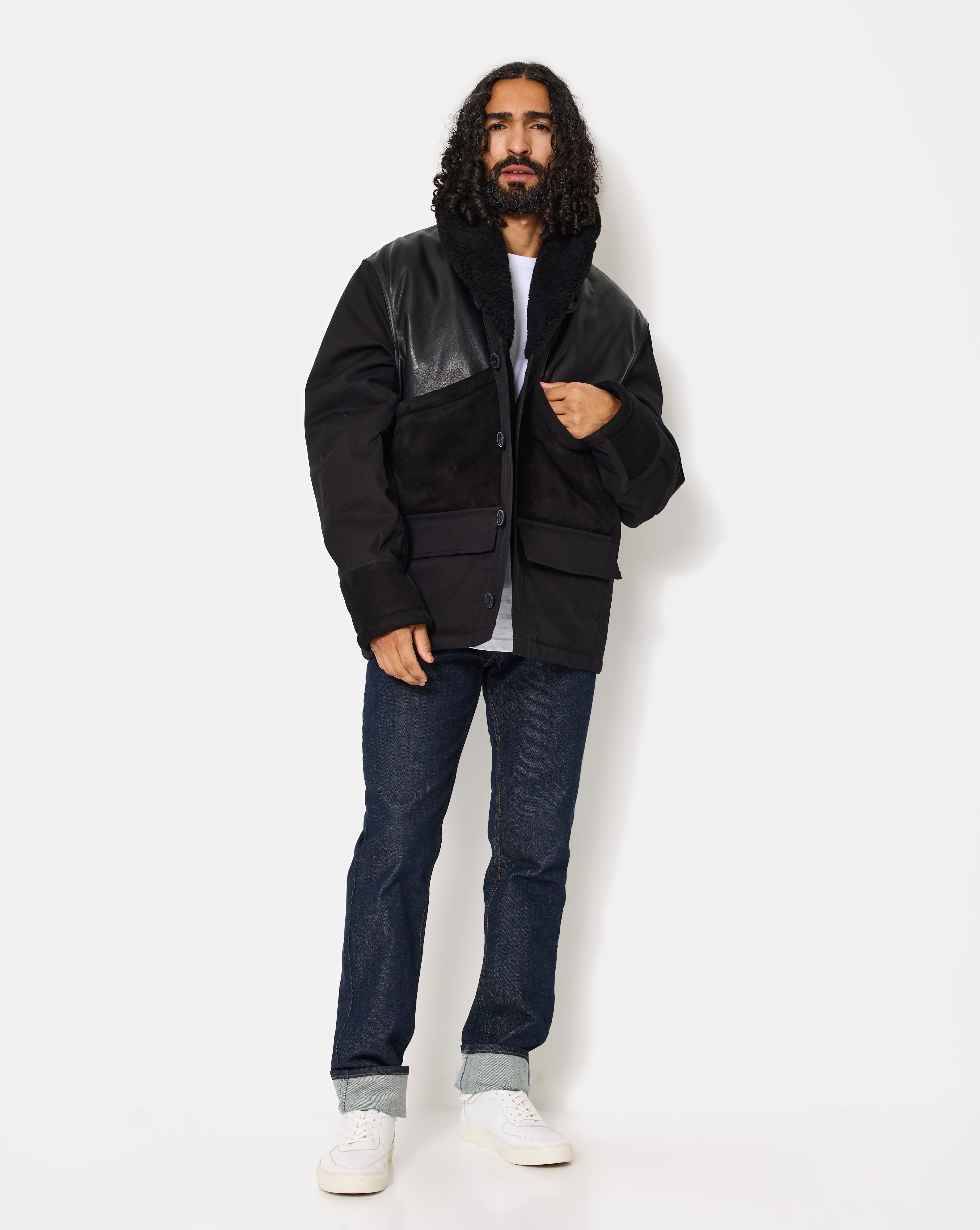 MANTEAU CAMERAMAN NOIR