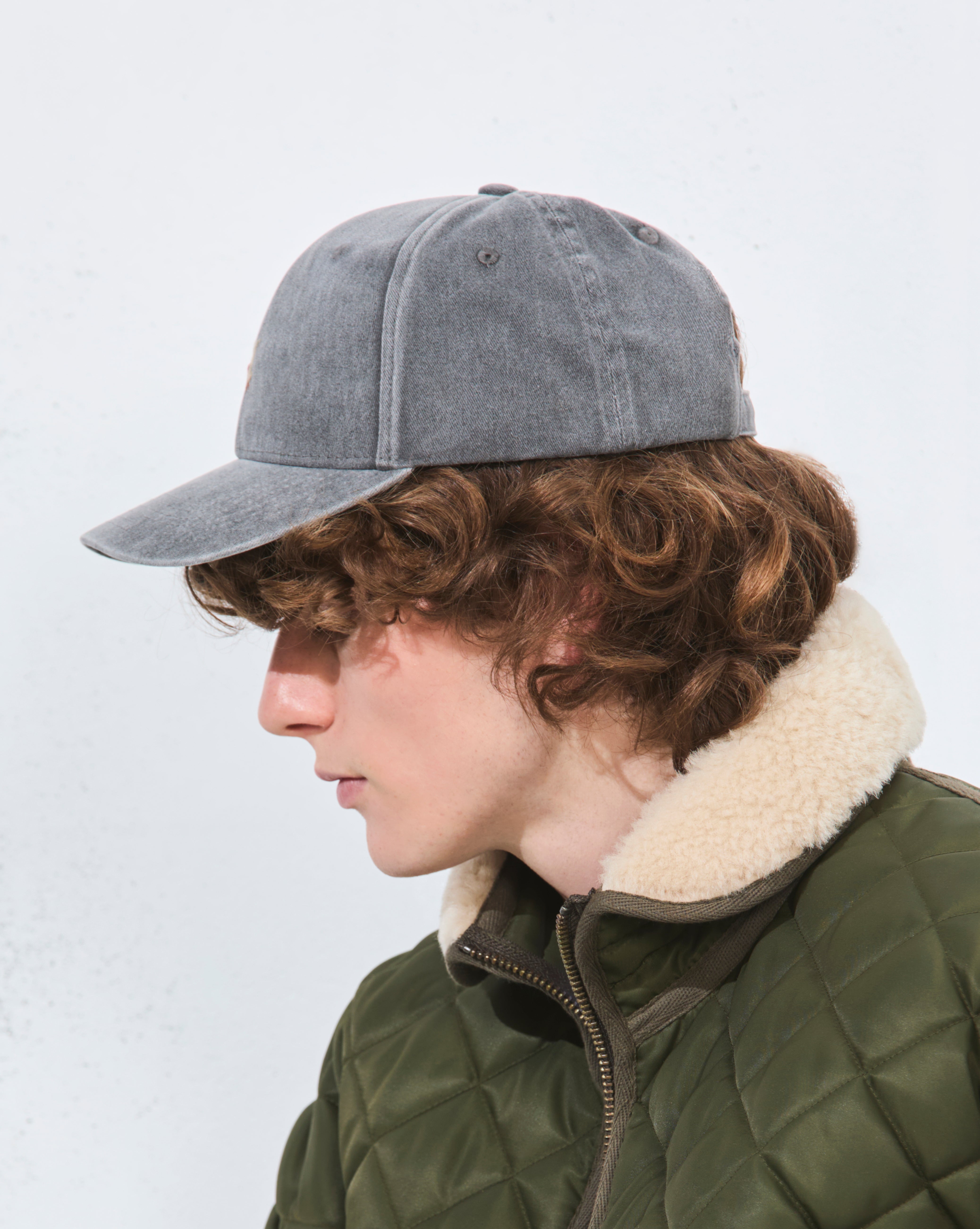 CASQUETTE CITY CAP WASH NOIR