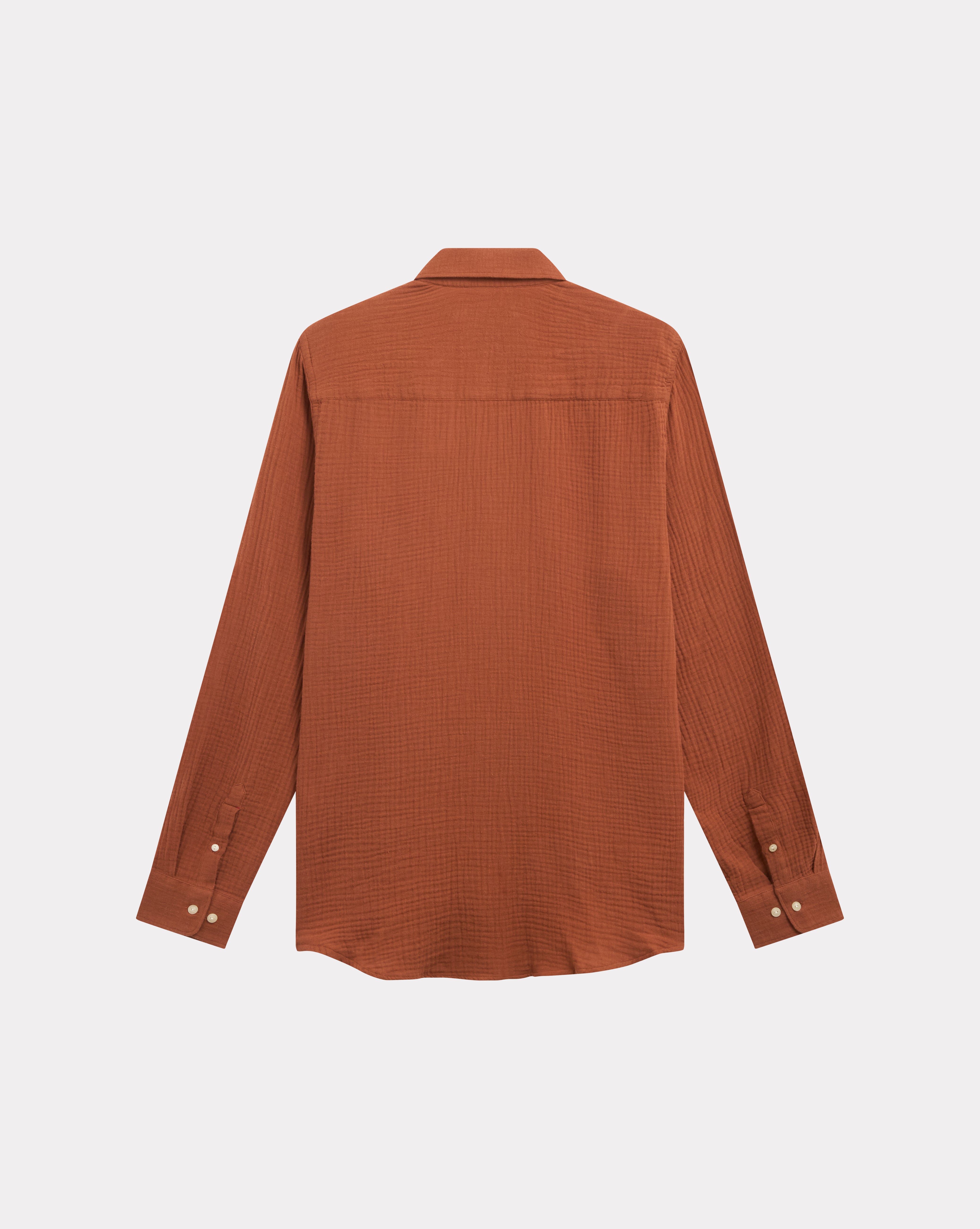 CHEMISE LOUISIANE MARRON