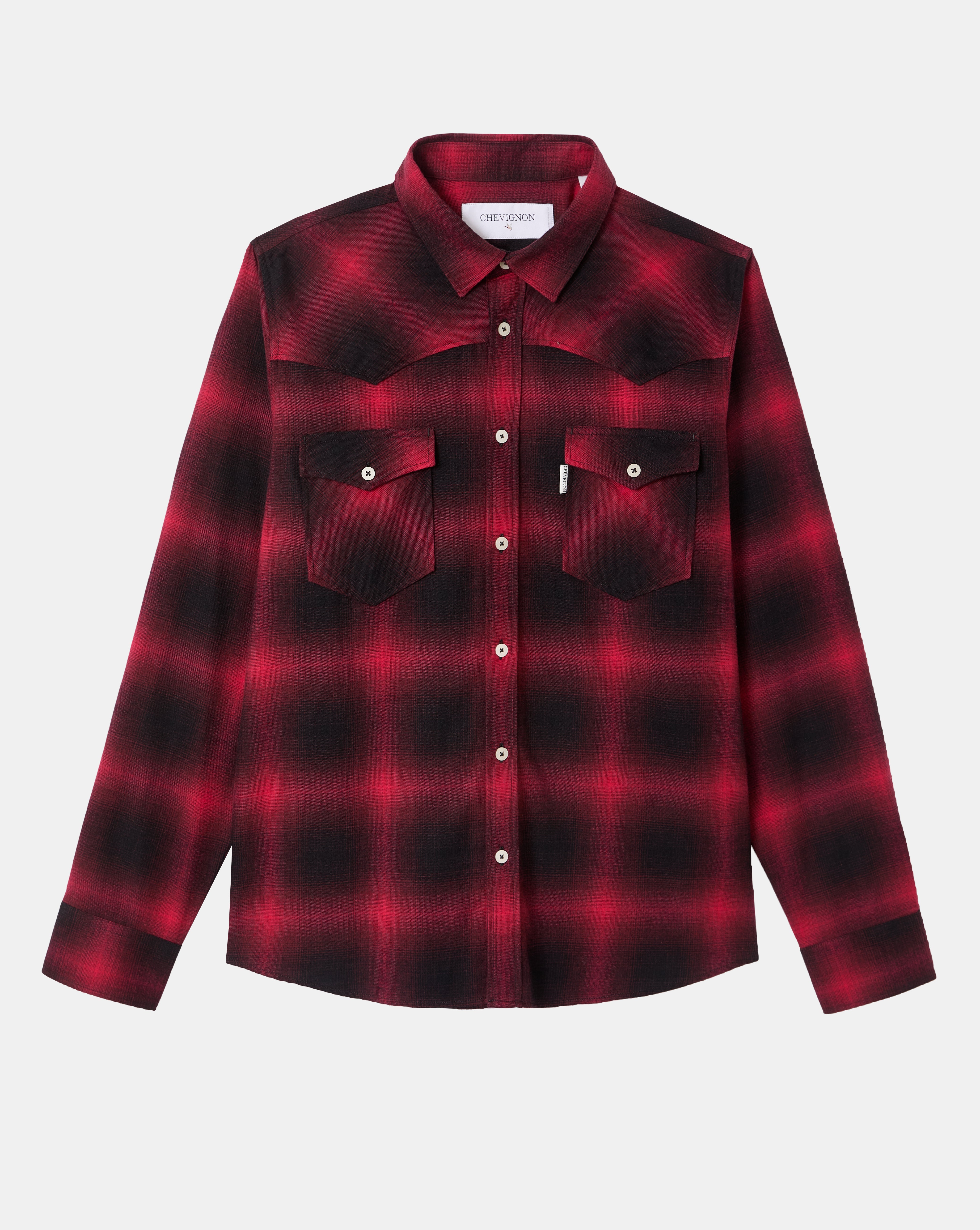 CHEMISE DALLAS ROUGE