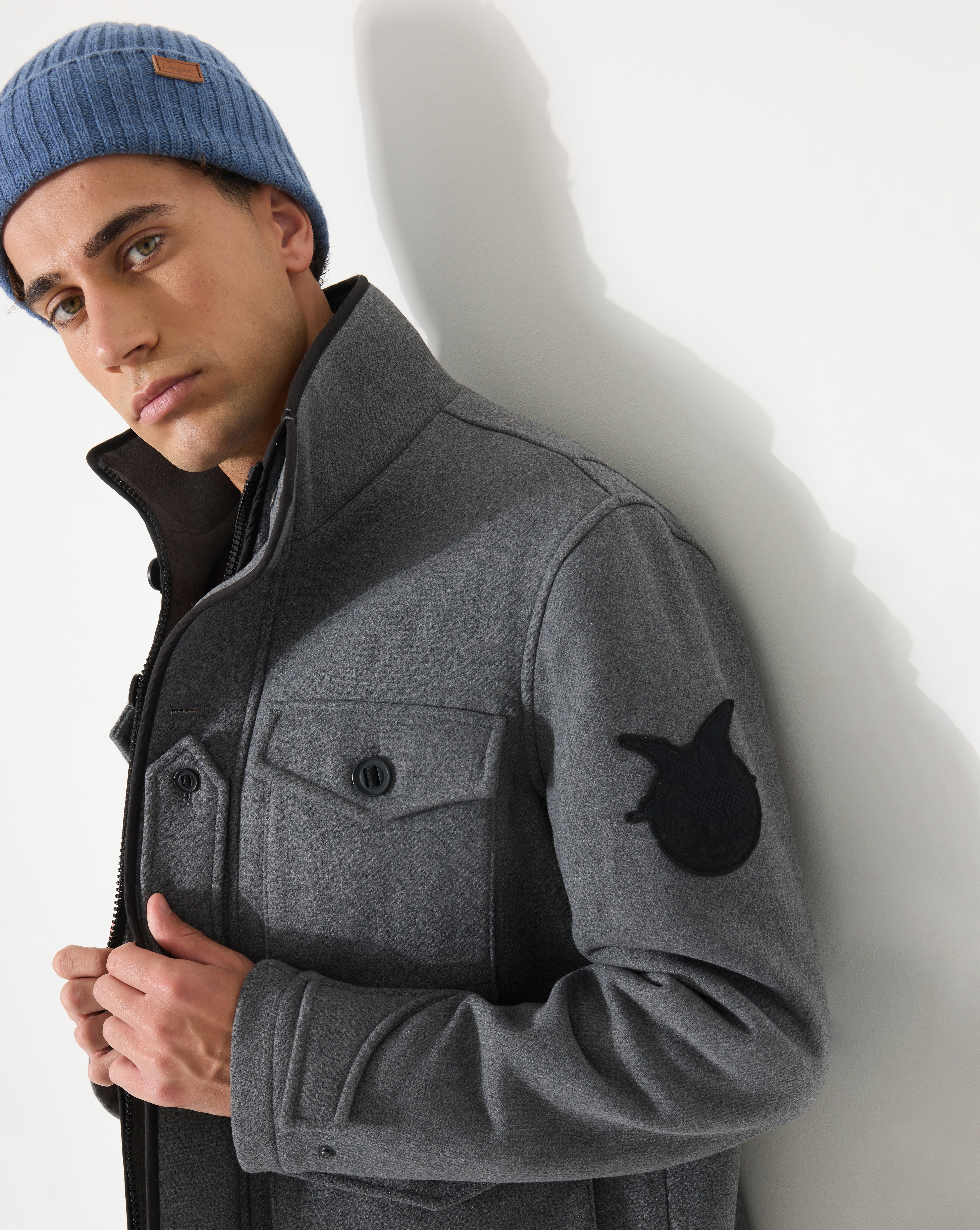 GREY SCOTISH COAT