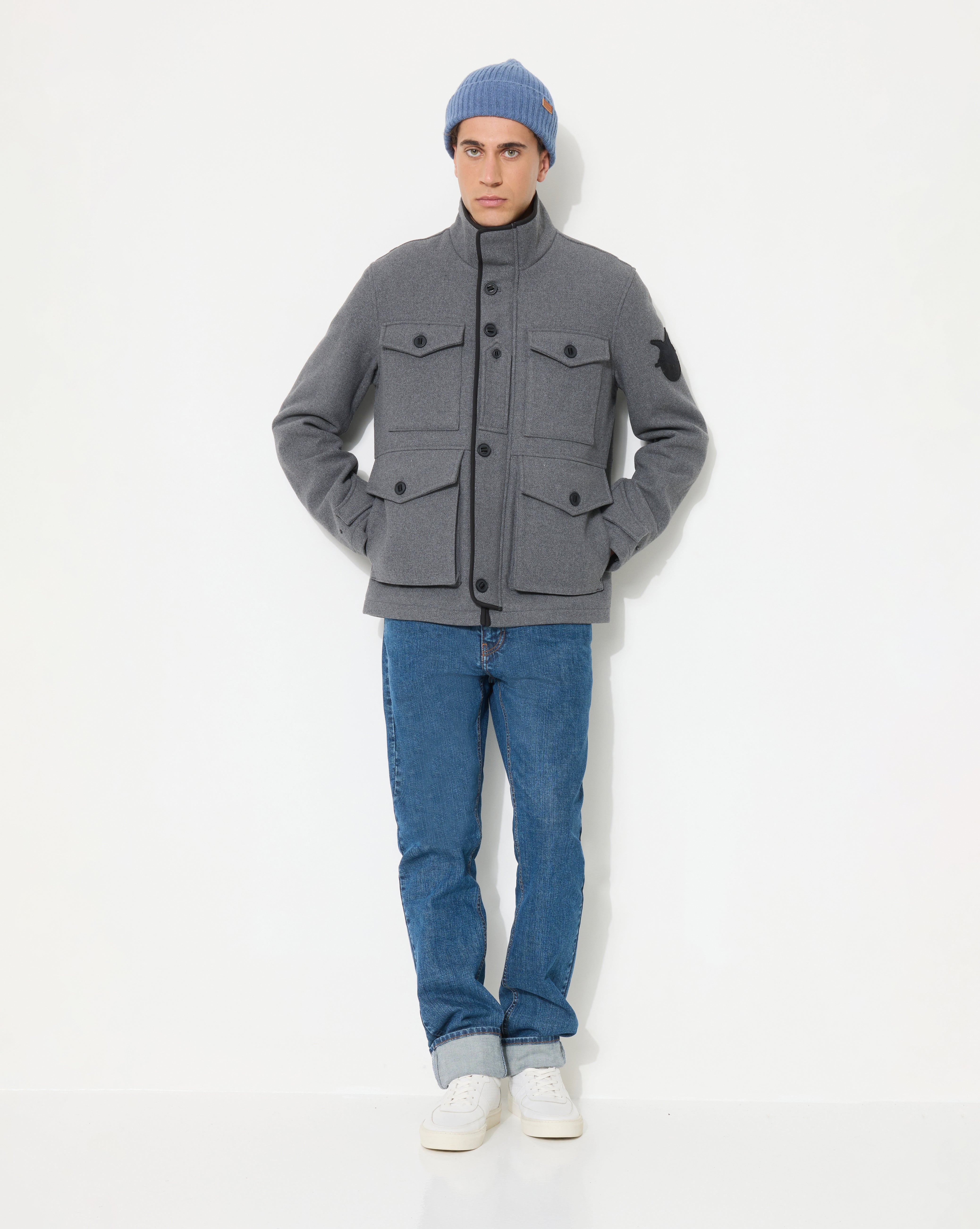 GREY SCOTISH COAT
