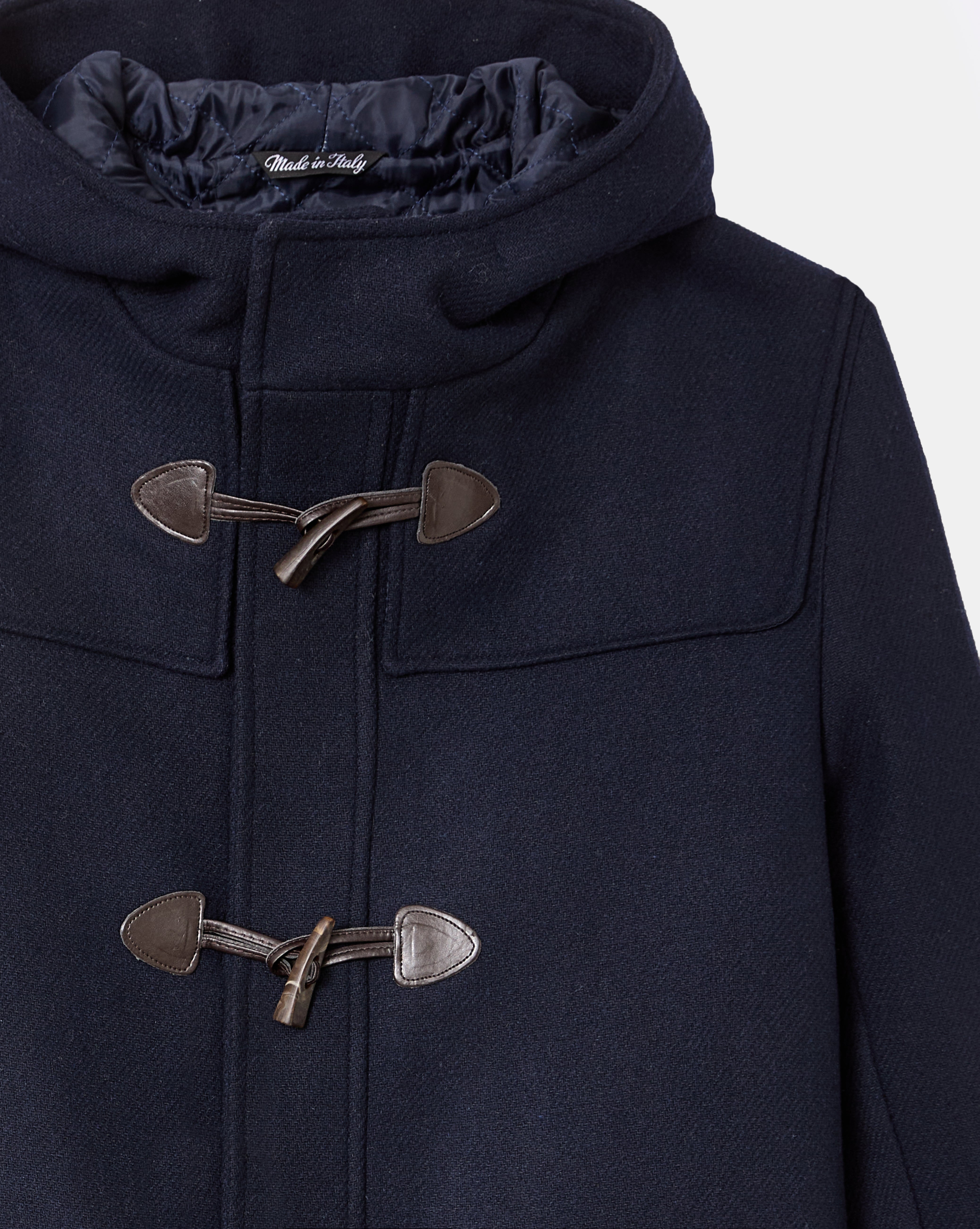 MANTEAU NEW DUFFLE BLEU MARINE