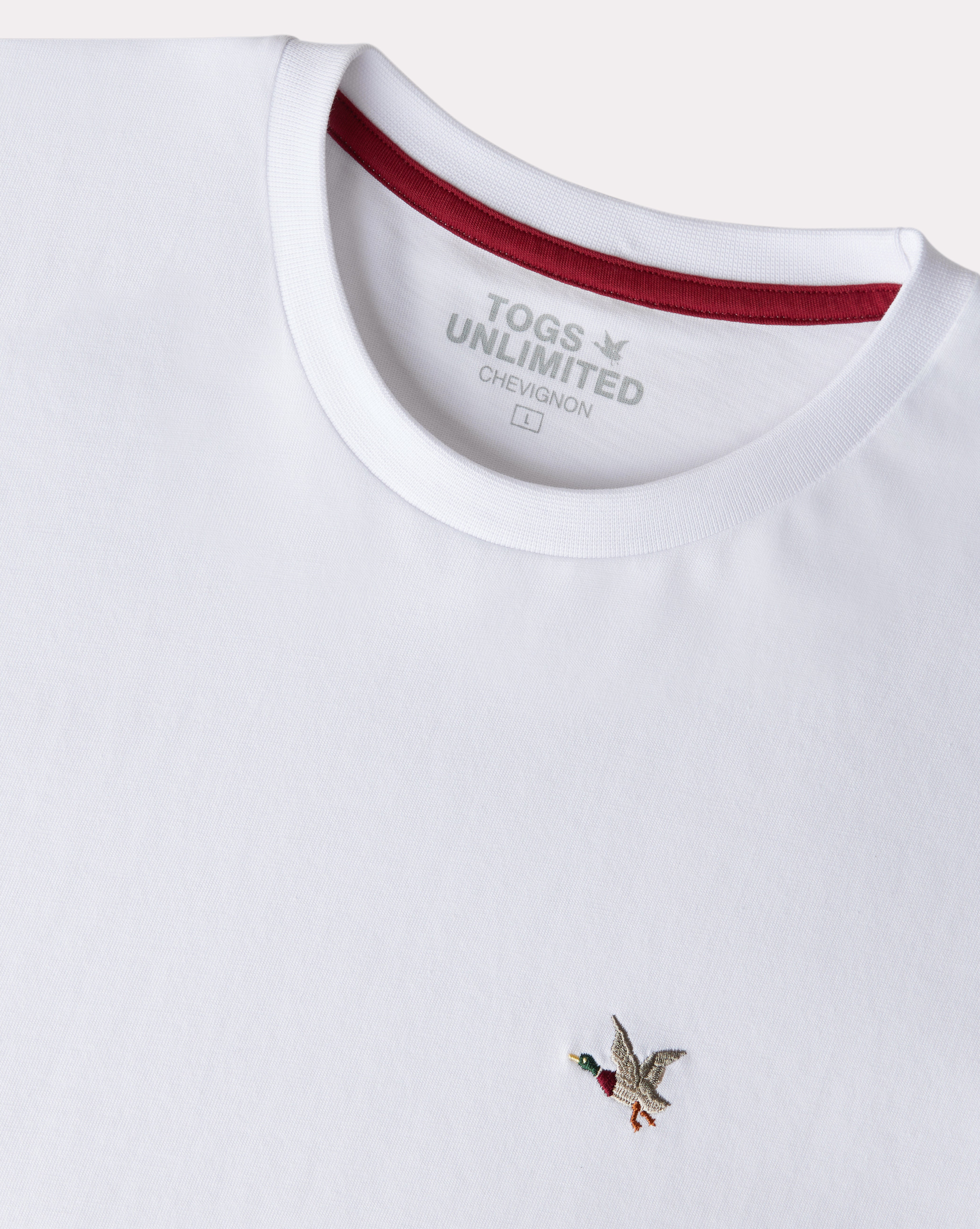 T-SHIRT T-TOGS BLANC