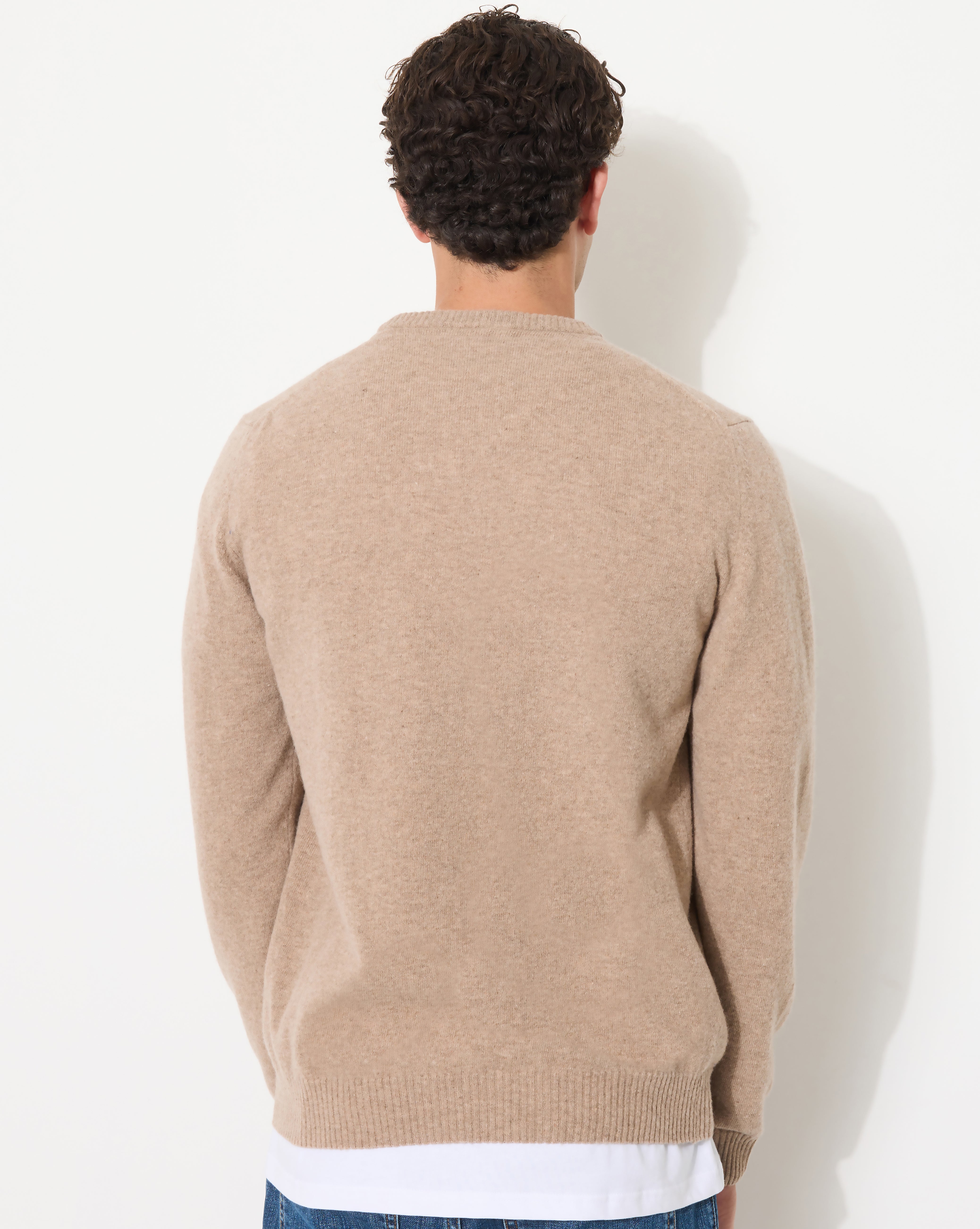 PULL EN LAINE WOOL RDC BEIGE