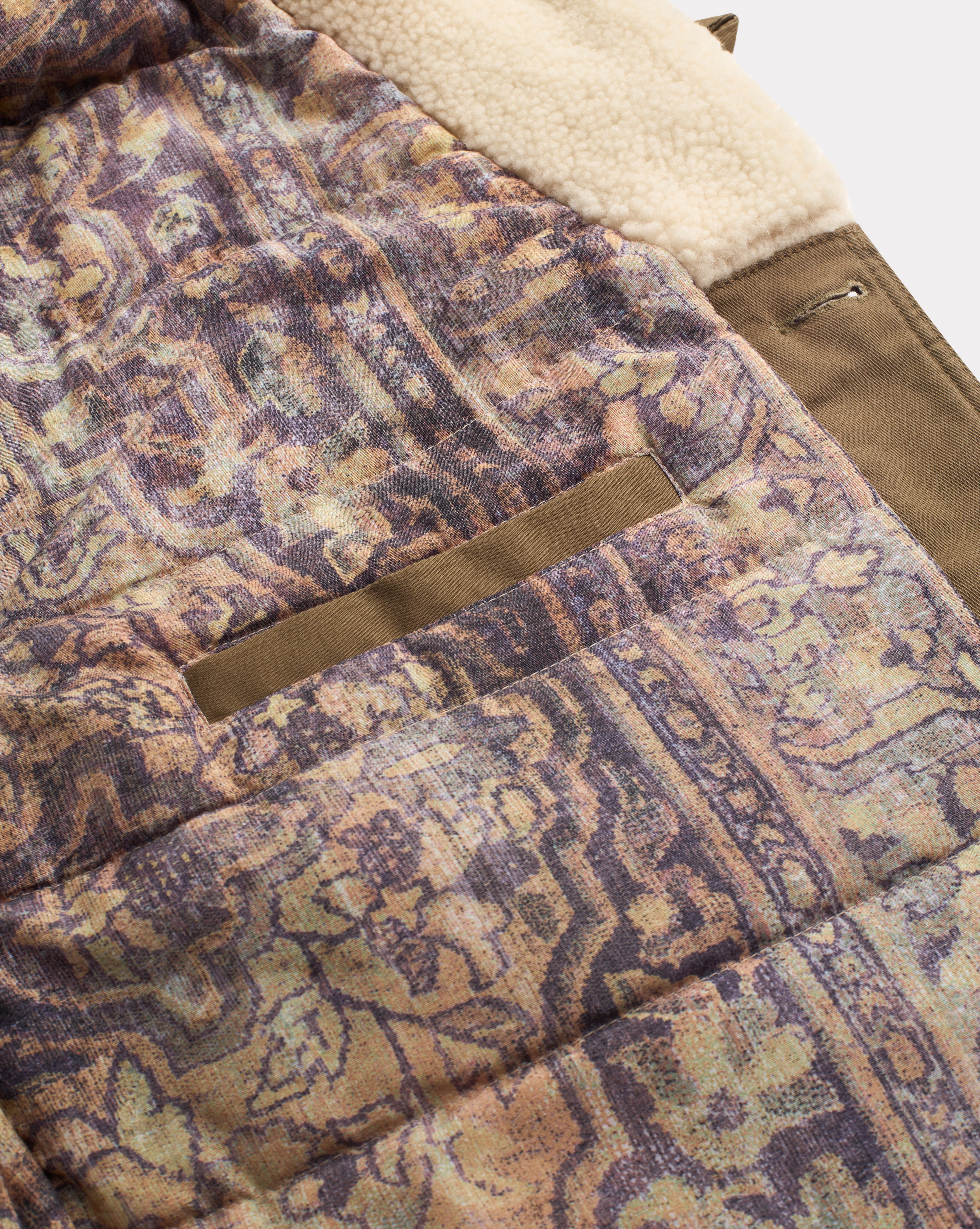 BLOUSON VINTAGE KAKI