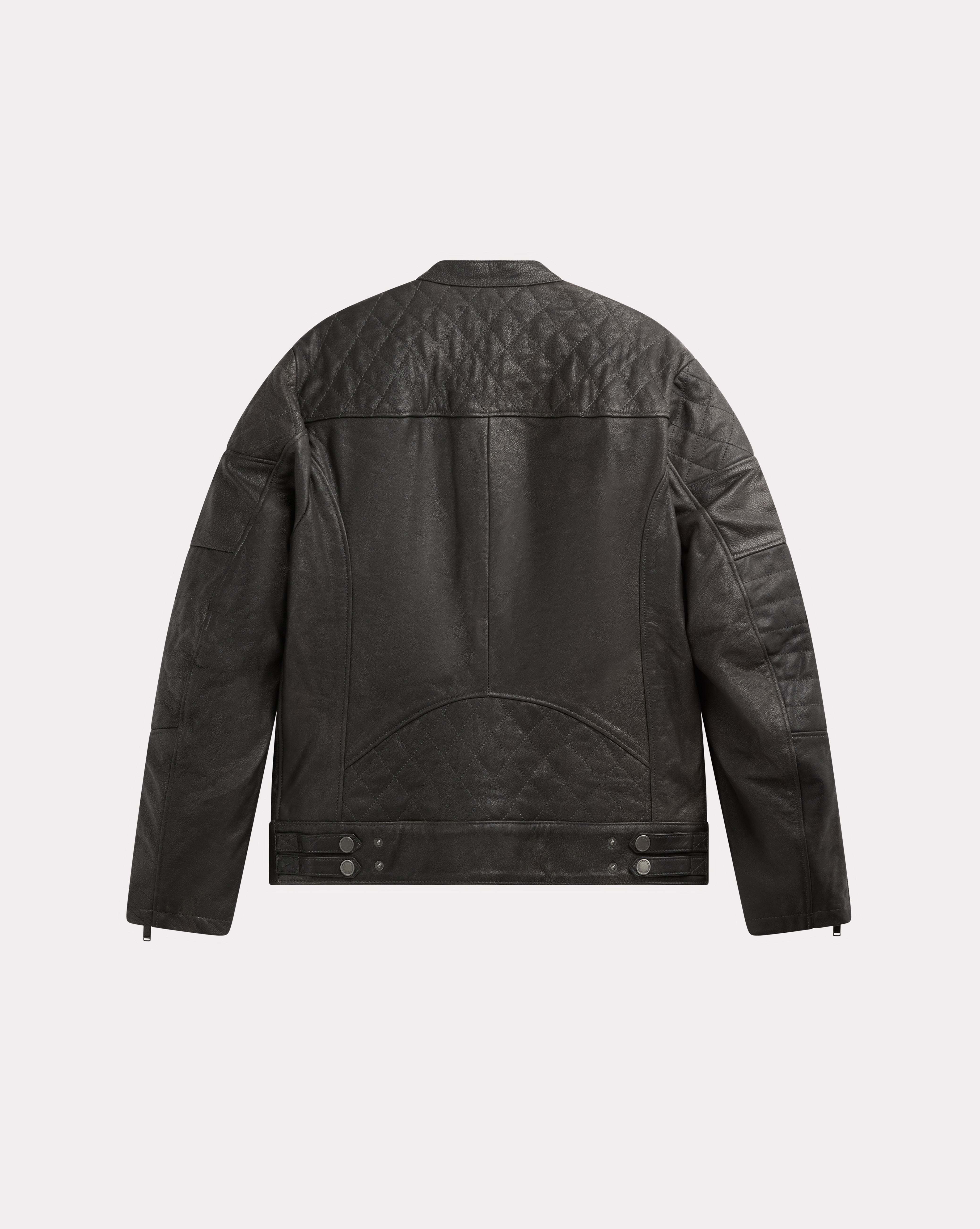 NEW GREY BIKER JACKET