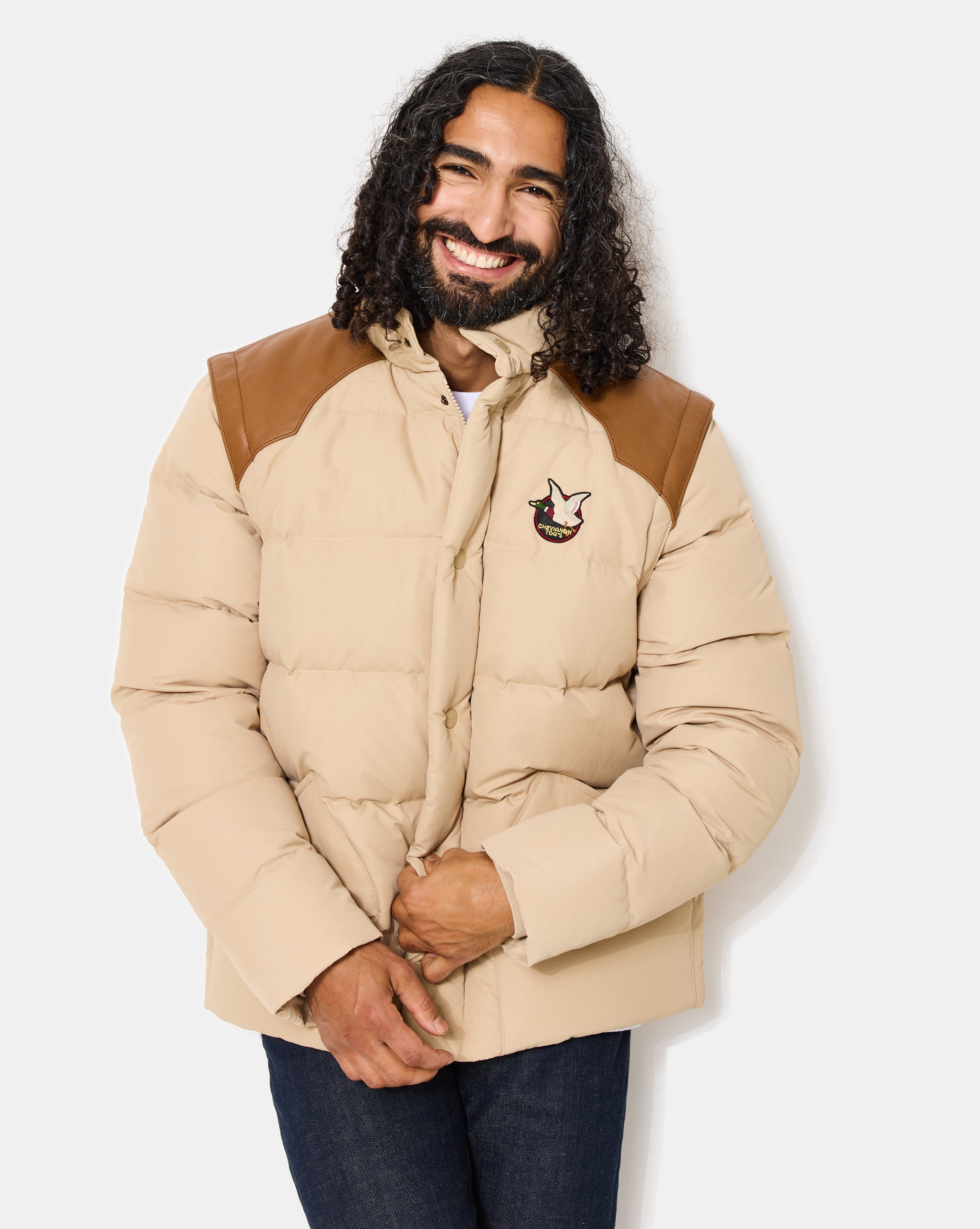 KTOGS BEIGE DOWN JACKET