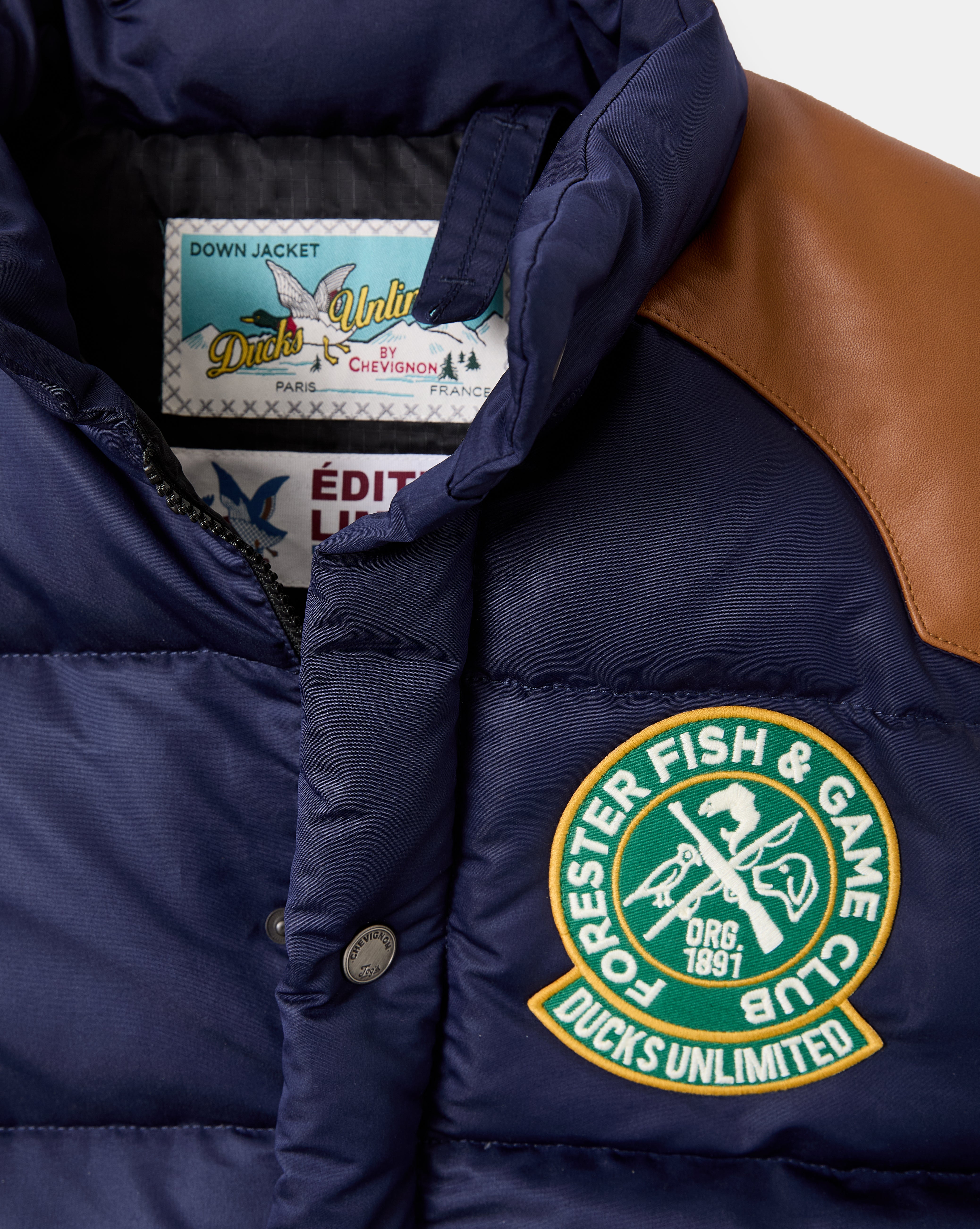 DOUDOUNE TOGS 1984 BLEU