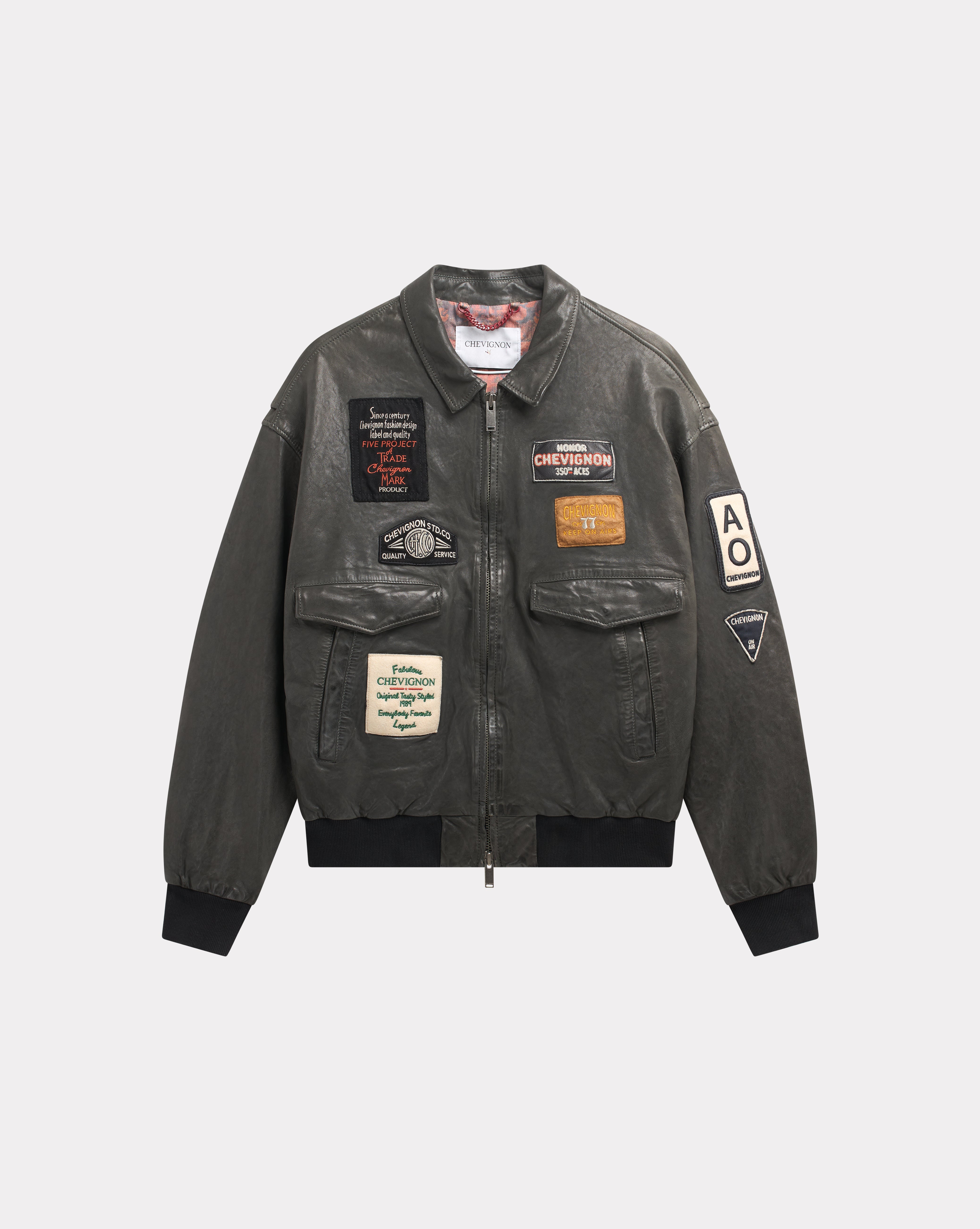 Blouson Cuir Chevignon Chevignon Veste Homme Blouson Cuir