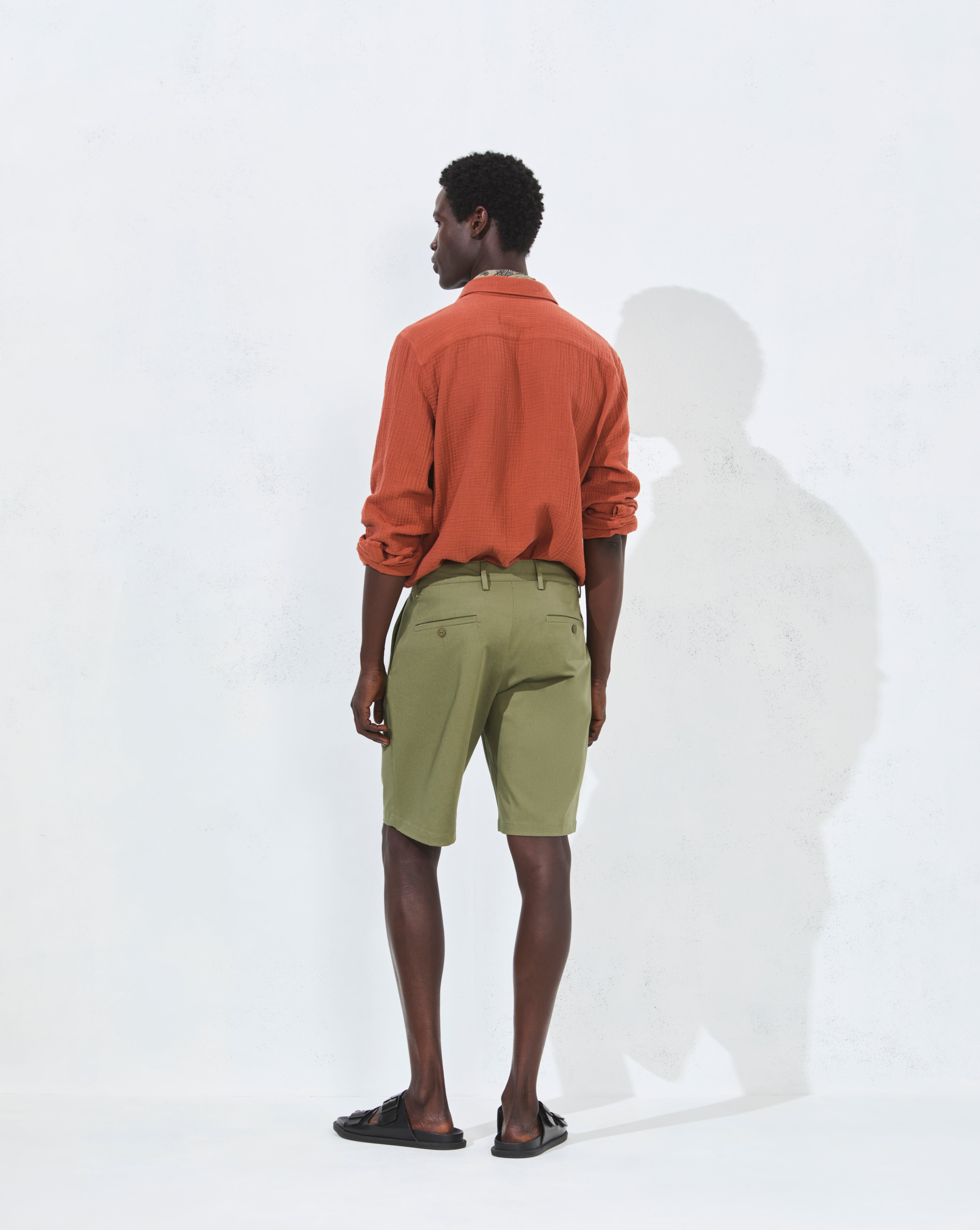 CHEMISE LOUISIANE MARRON