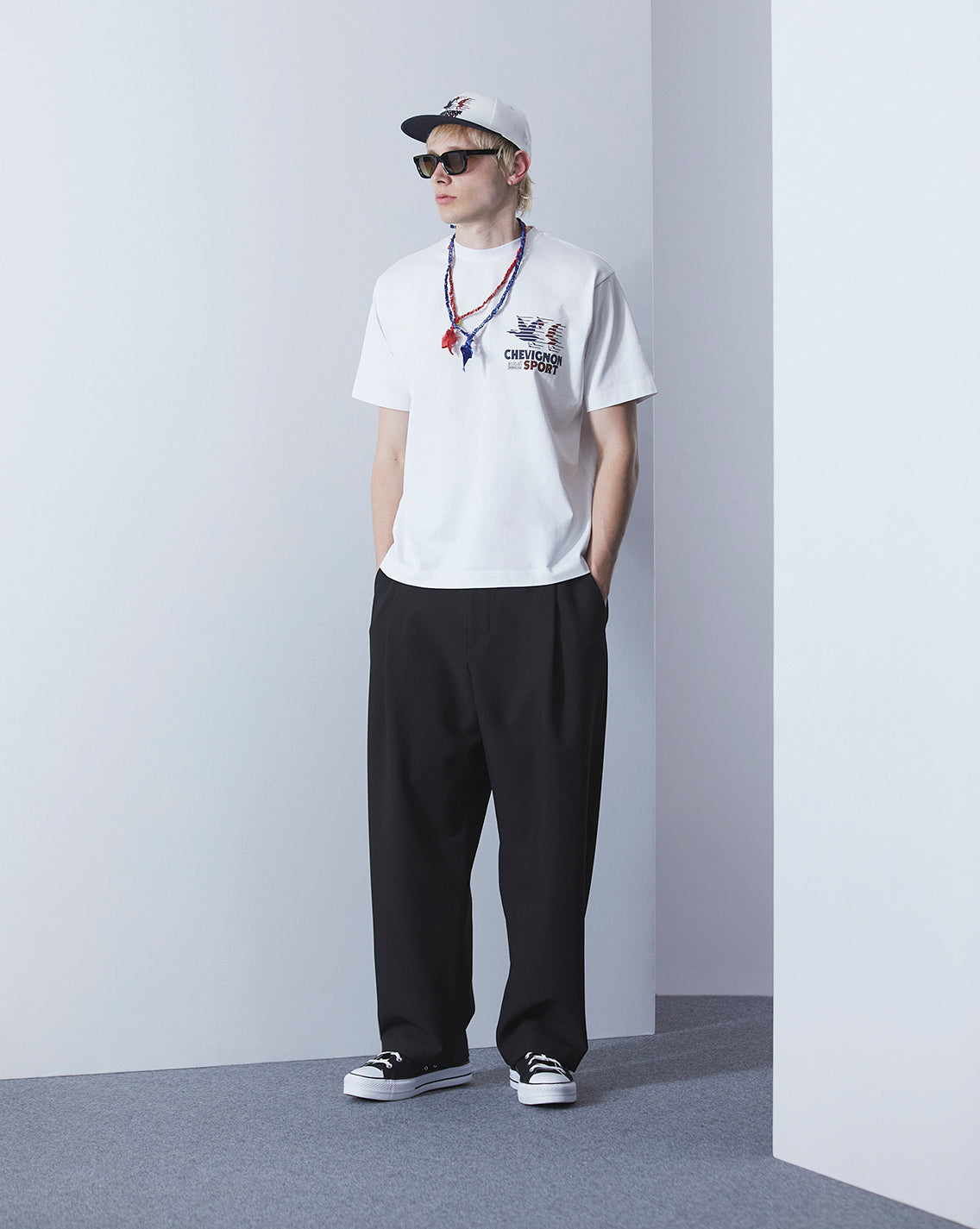 T-SHIRT SPORT BLANC