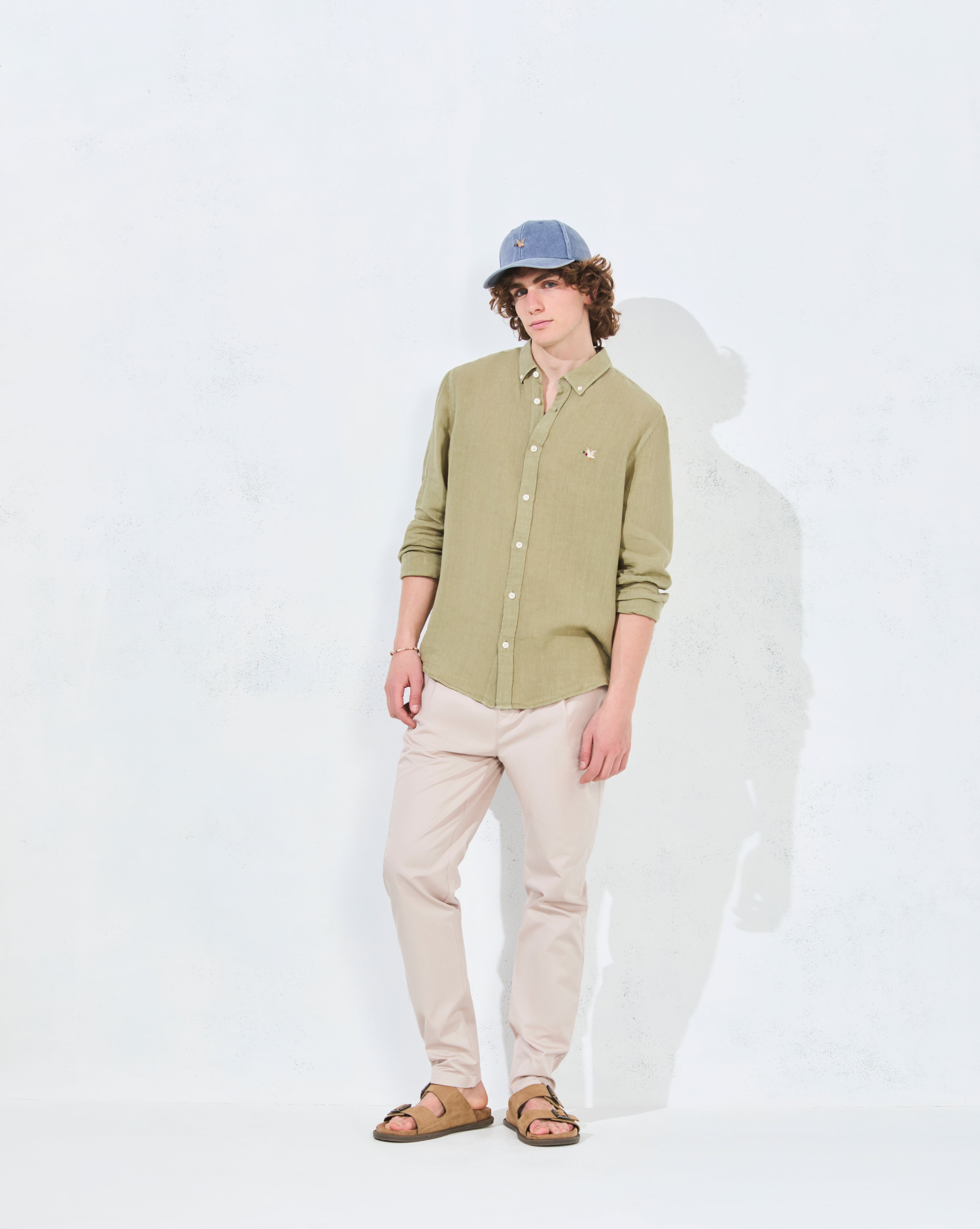 CHEMISE TAMPA VERT CLAIR