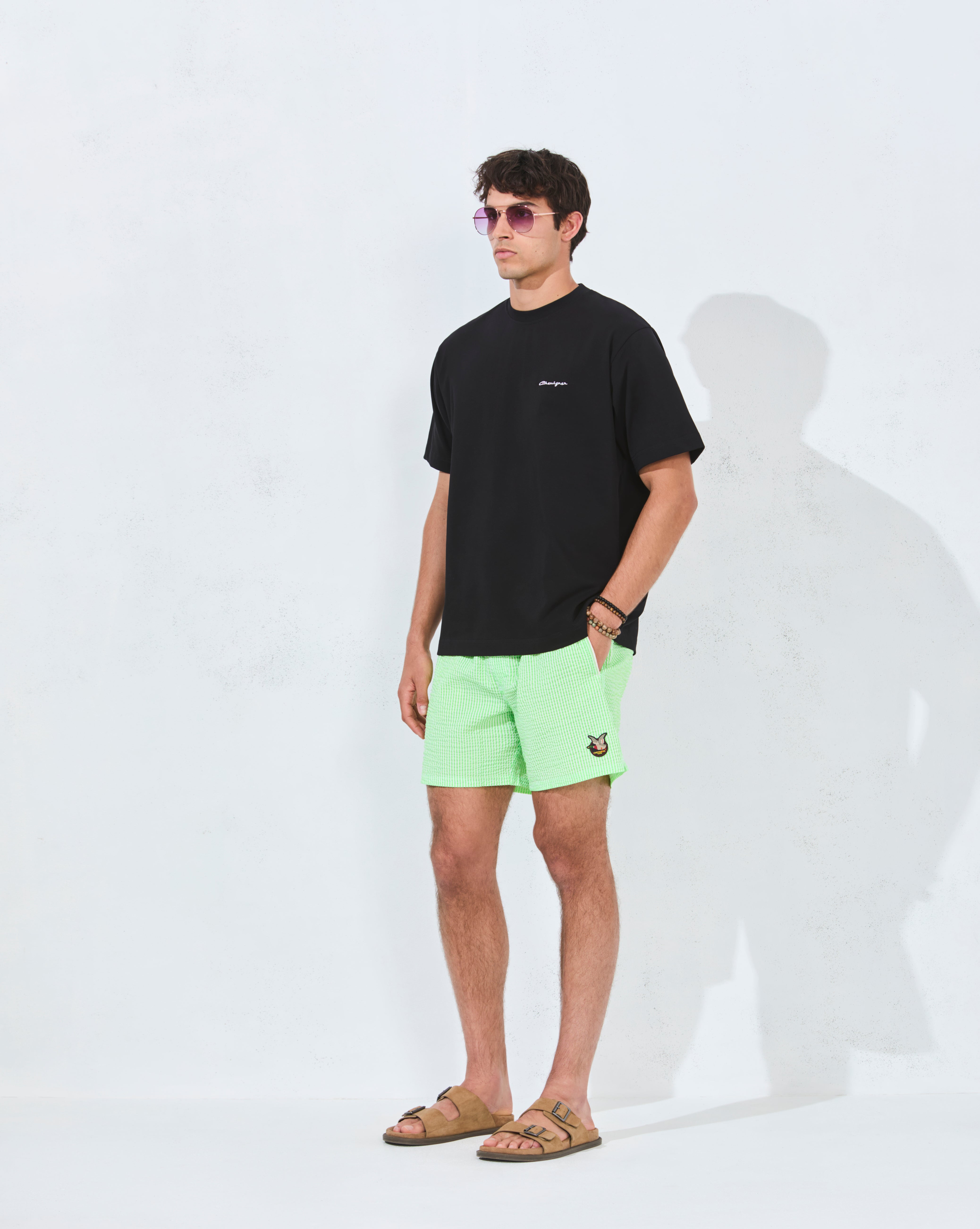 T-SHIRT CITY TEE OVERSIZE NOIR