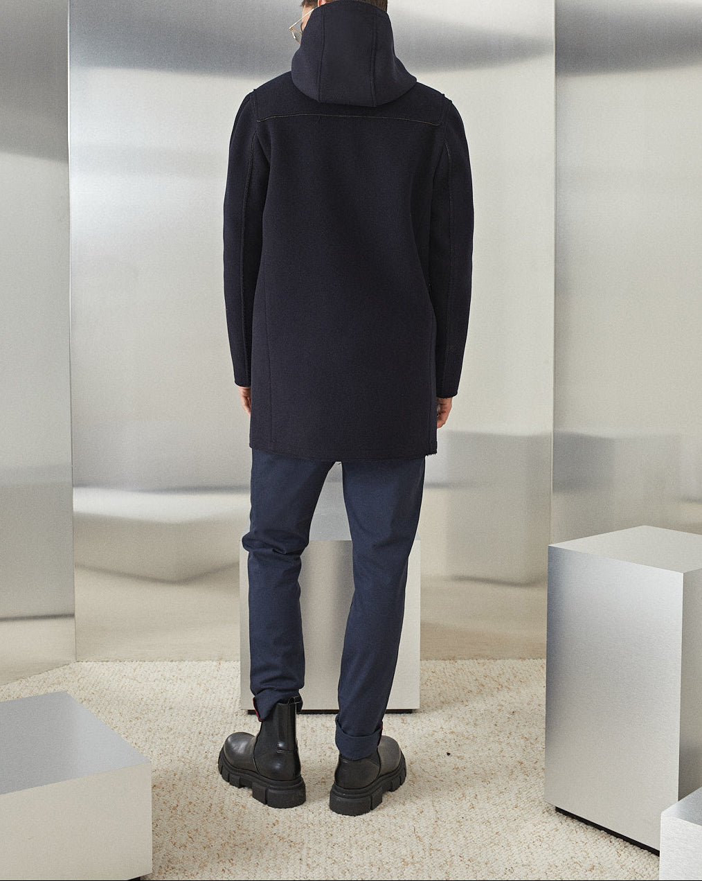 MANTEAU DUFFLE 2 BLEU