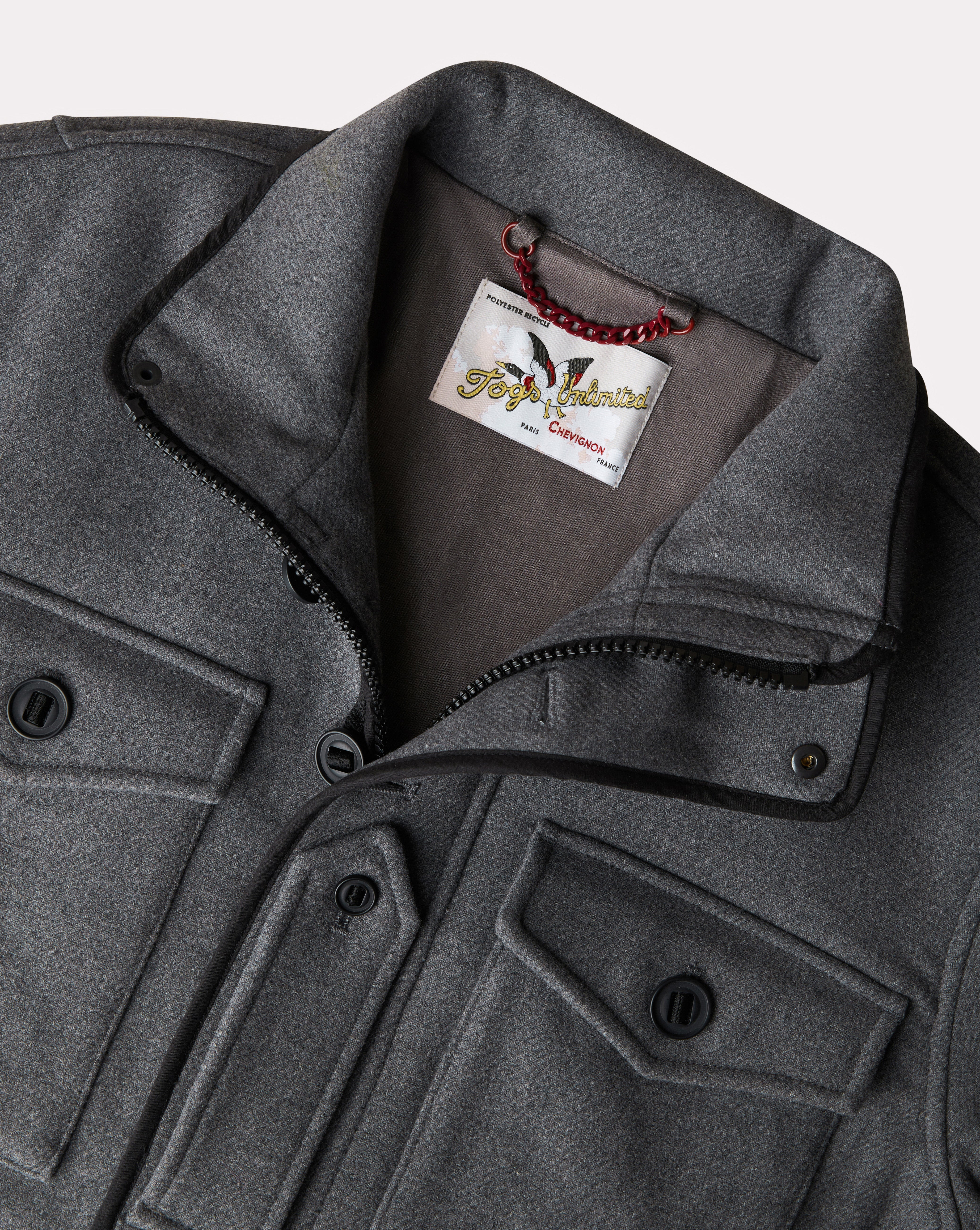 GREY SCOTISH COAT