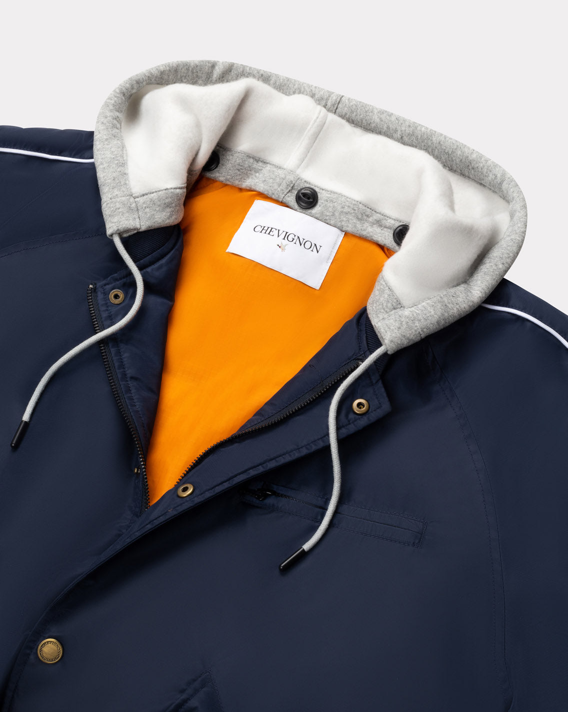 VESTE BOMBERS SPORT BLEU