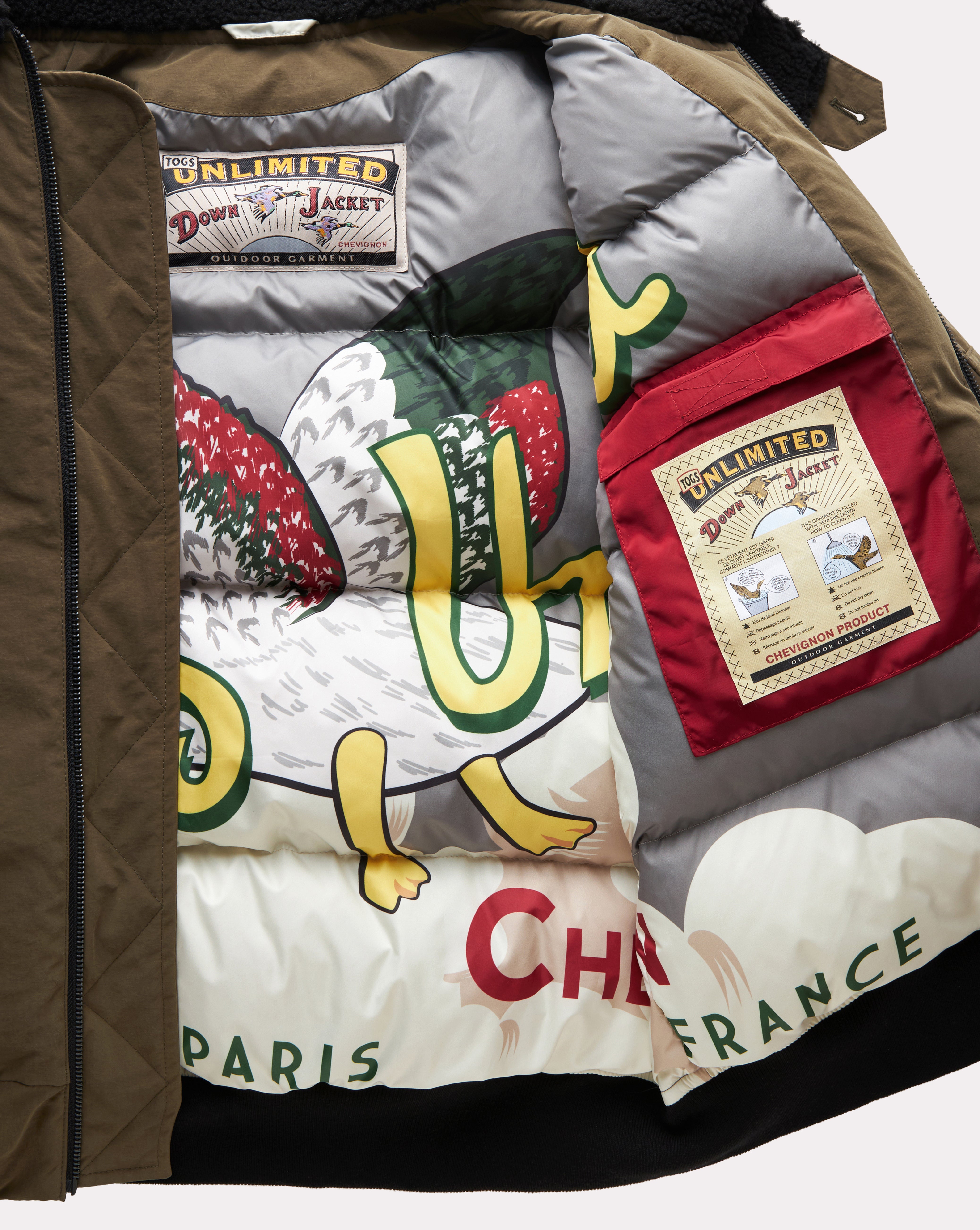 DOUDOUNE DOWN PILOT KAKI