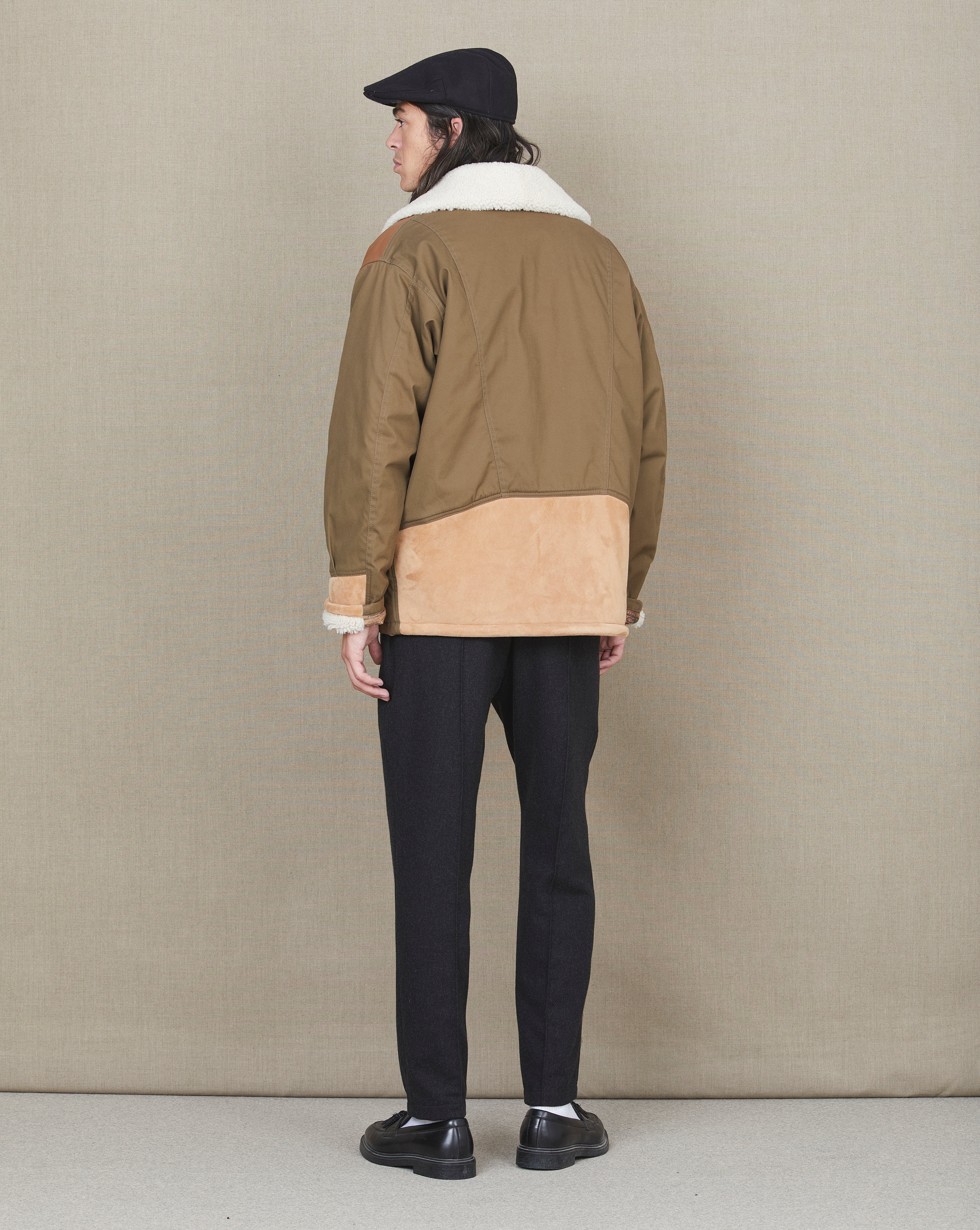 BLOUSON VINTAGE KAKI