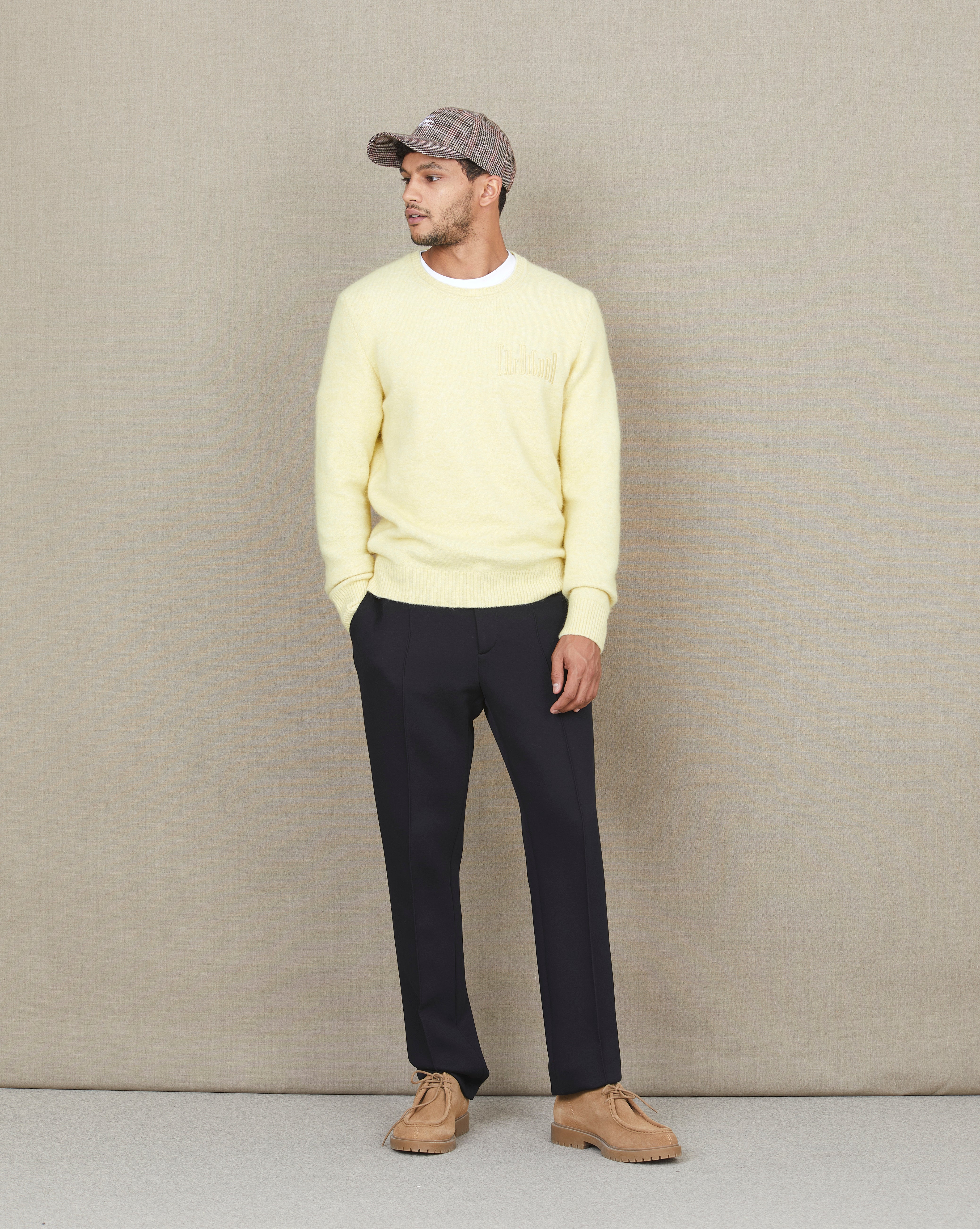 CITY WOOL YELLOW SWEATER