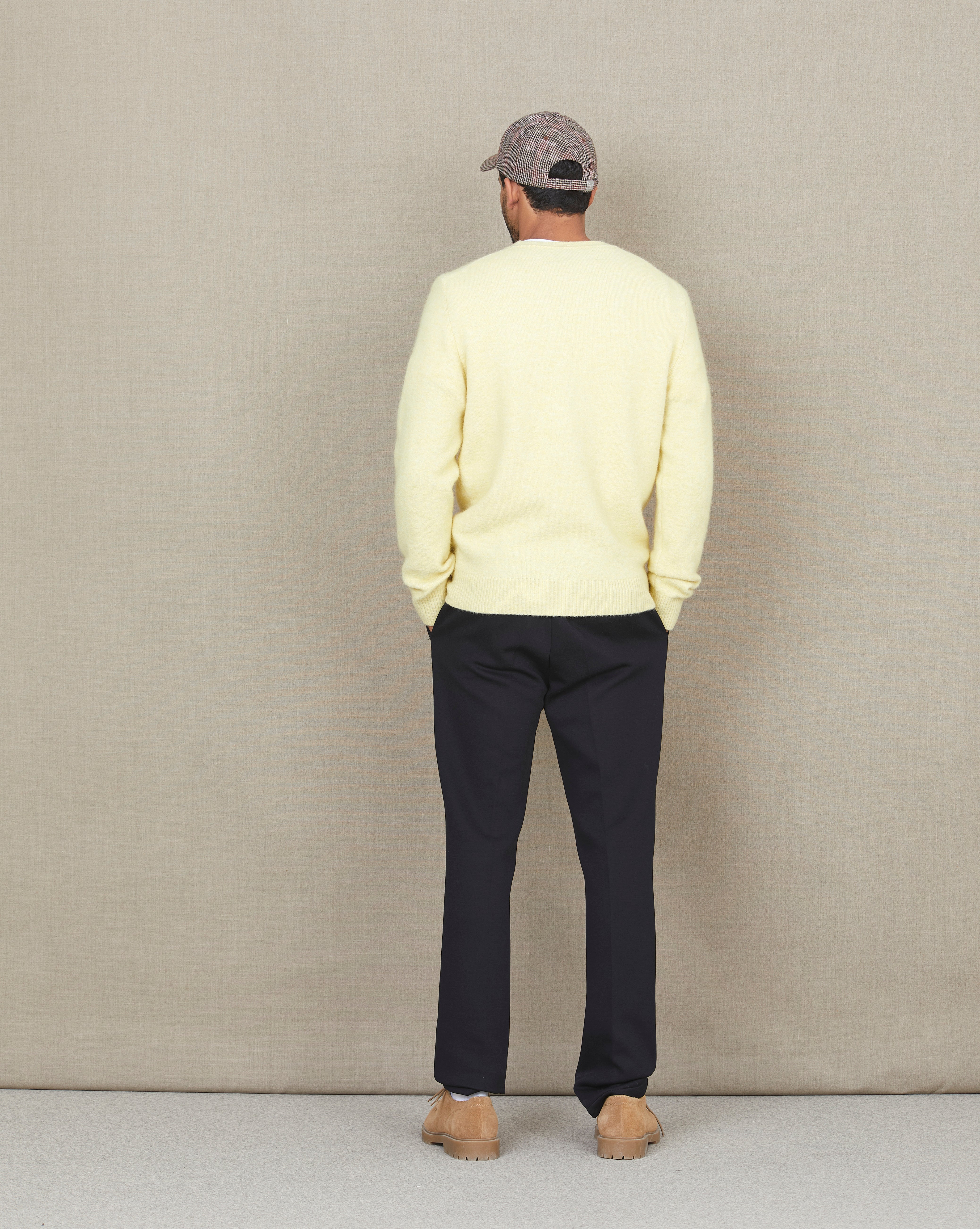 CITY WOOL YELLOW SWEATER