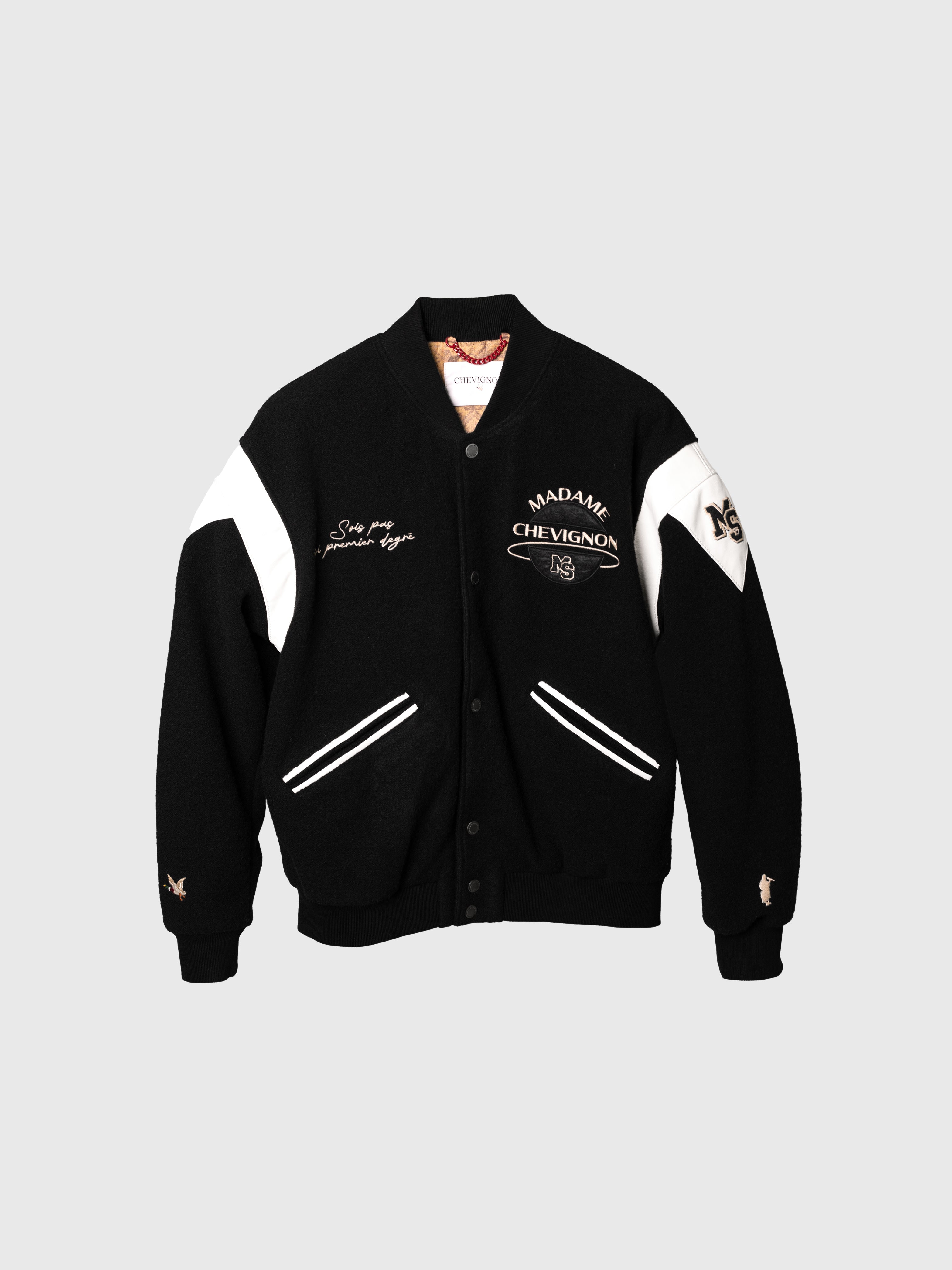 BLOUSON SARFATI X CHEVIGNON NOIR