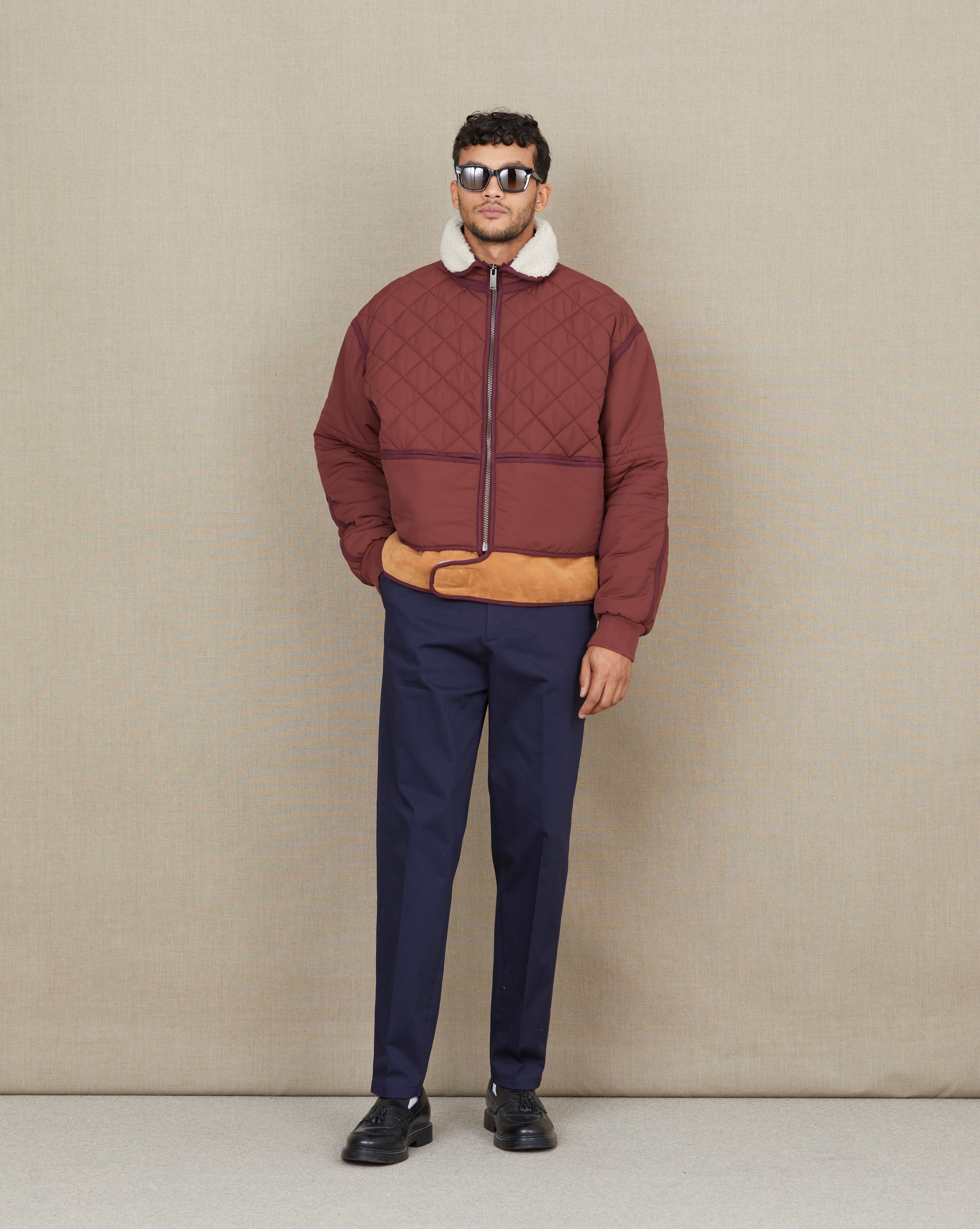 COSMO BURGUNDY JACKET