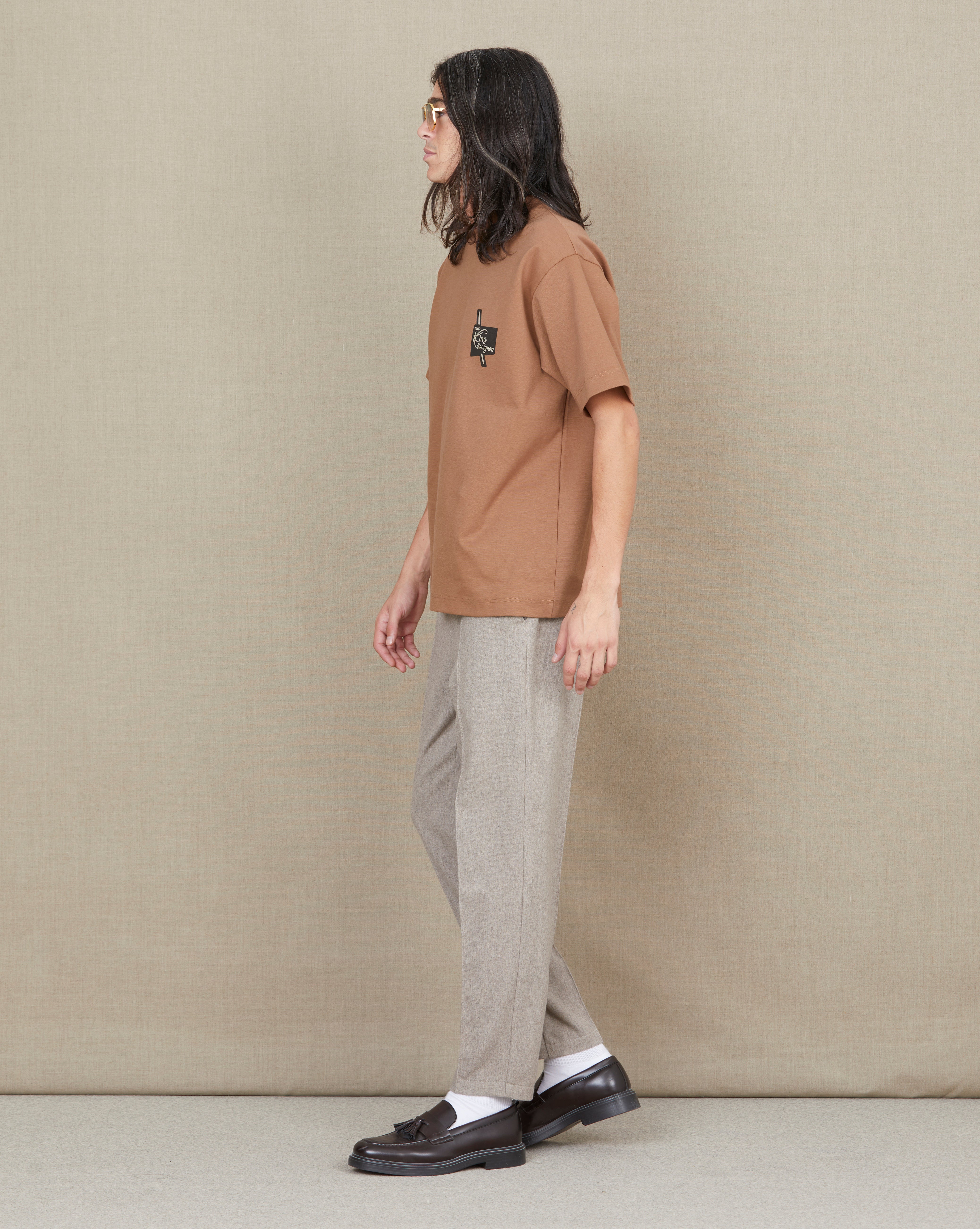 KING CHEVIGNON TEE SHIRT BROWN TEE