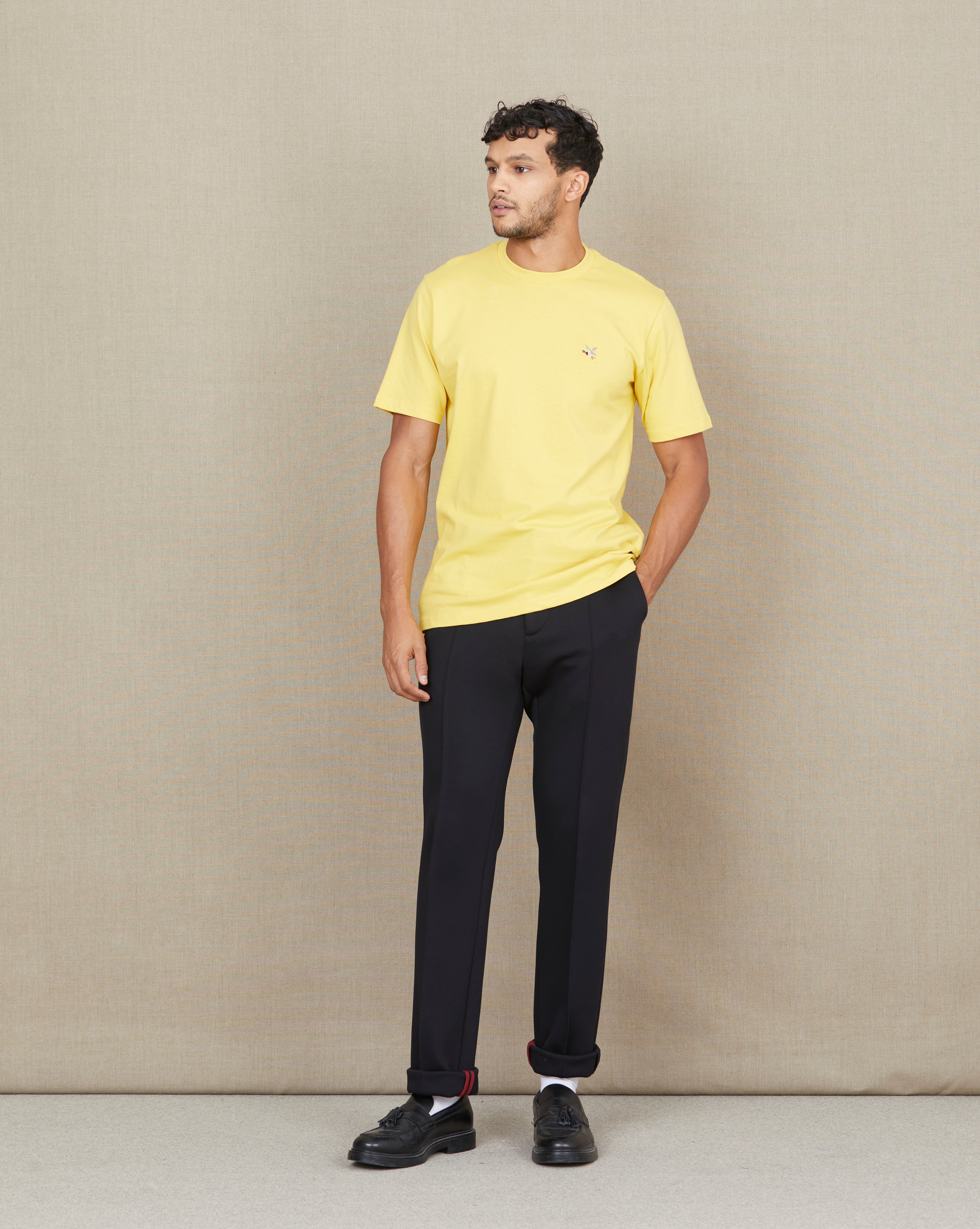 T-SHIRT T-TOGS JAUNE HOMME - Chevignon