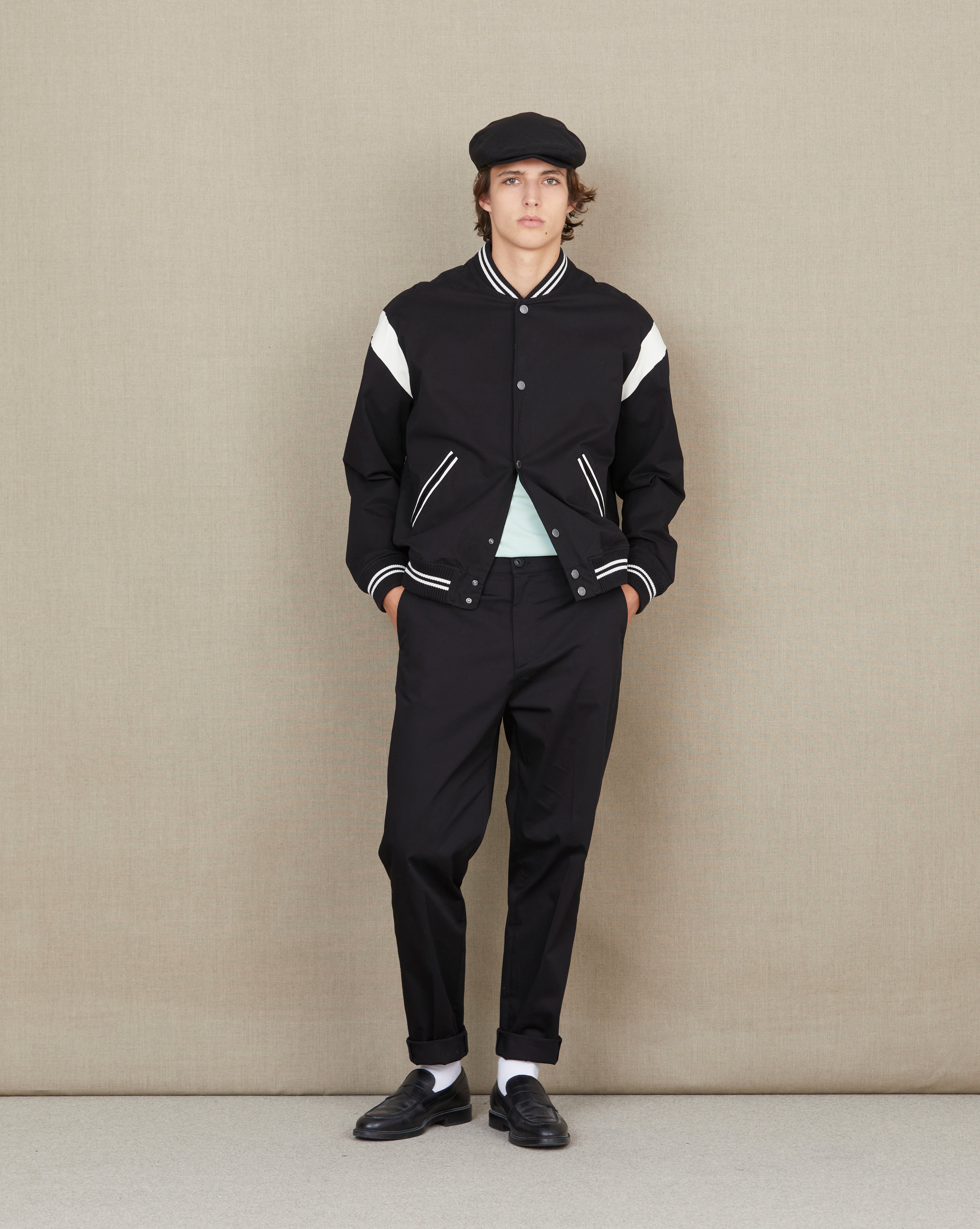 BLOUSON VARSITY NOIR