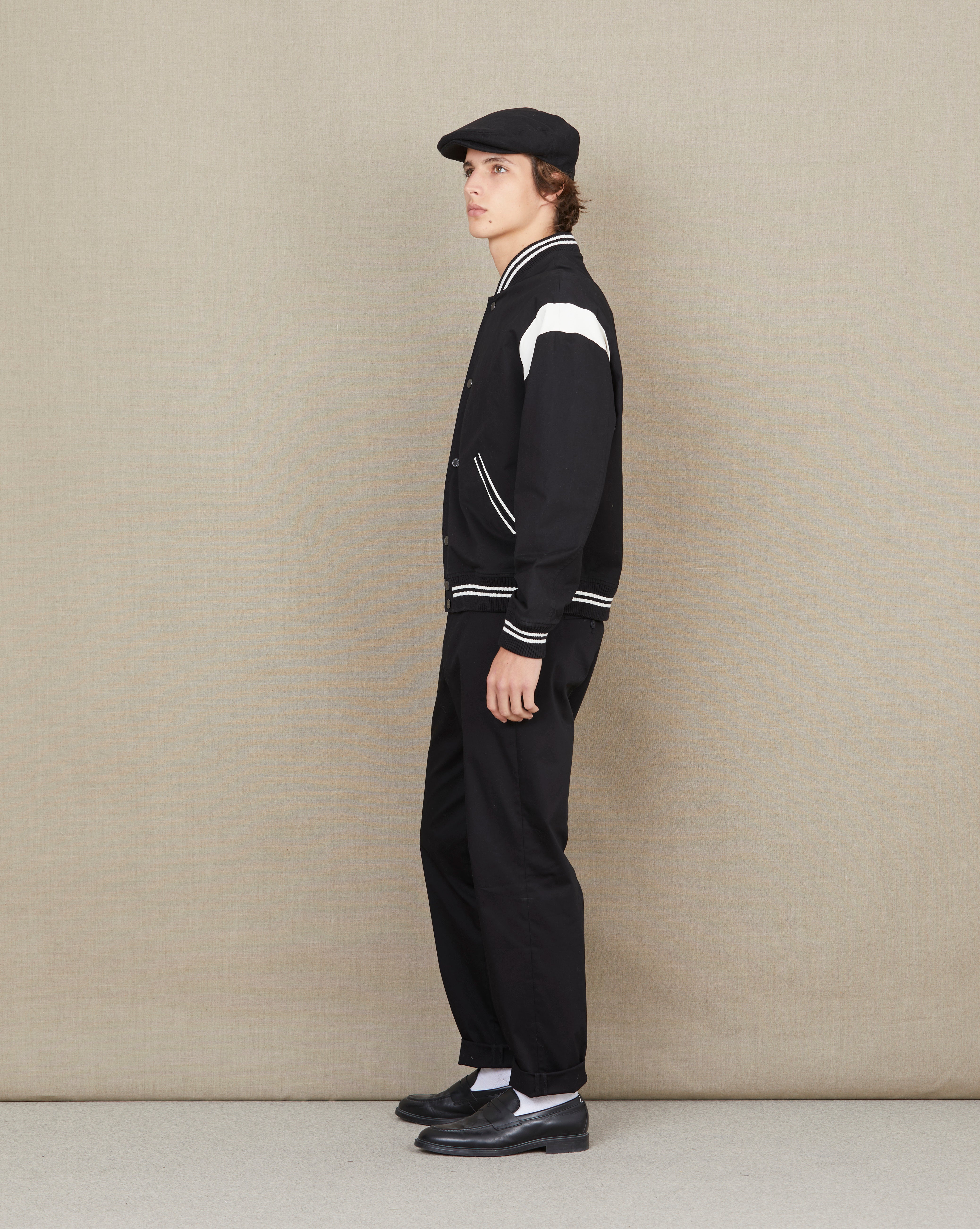 BLOUSON VARSITY NOIR