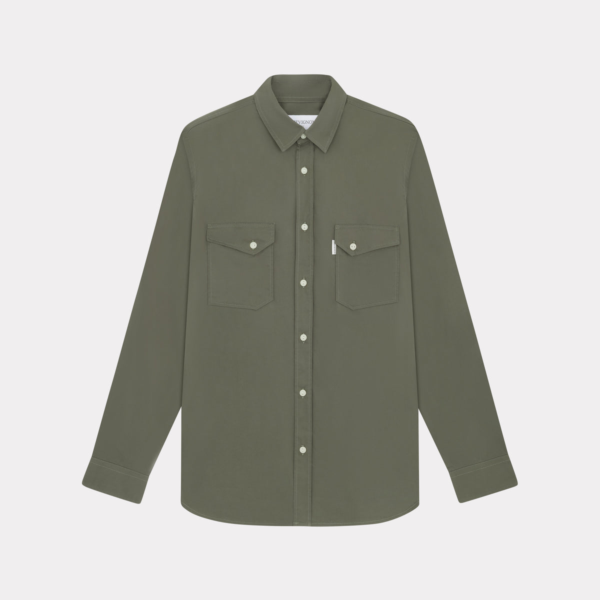 PAMEO POSE Aisance Shirts Coat カーキ　チェック PAMEO POSE Aisance Shirts Coat カーキ チェック