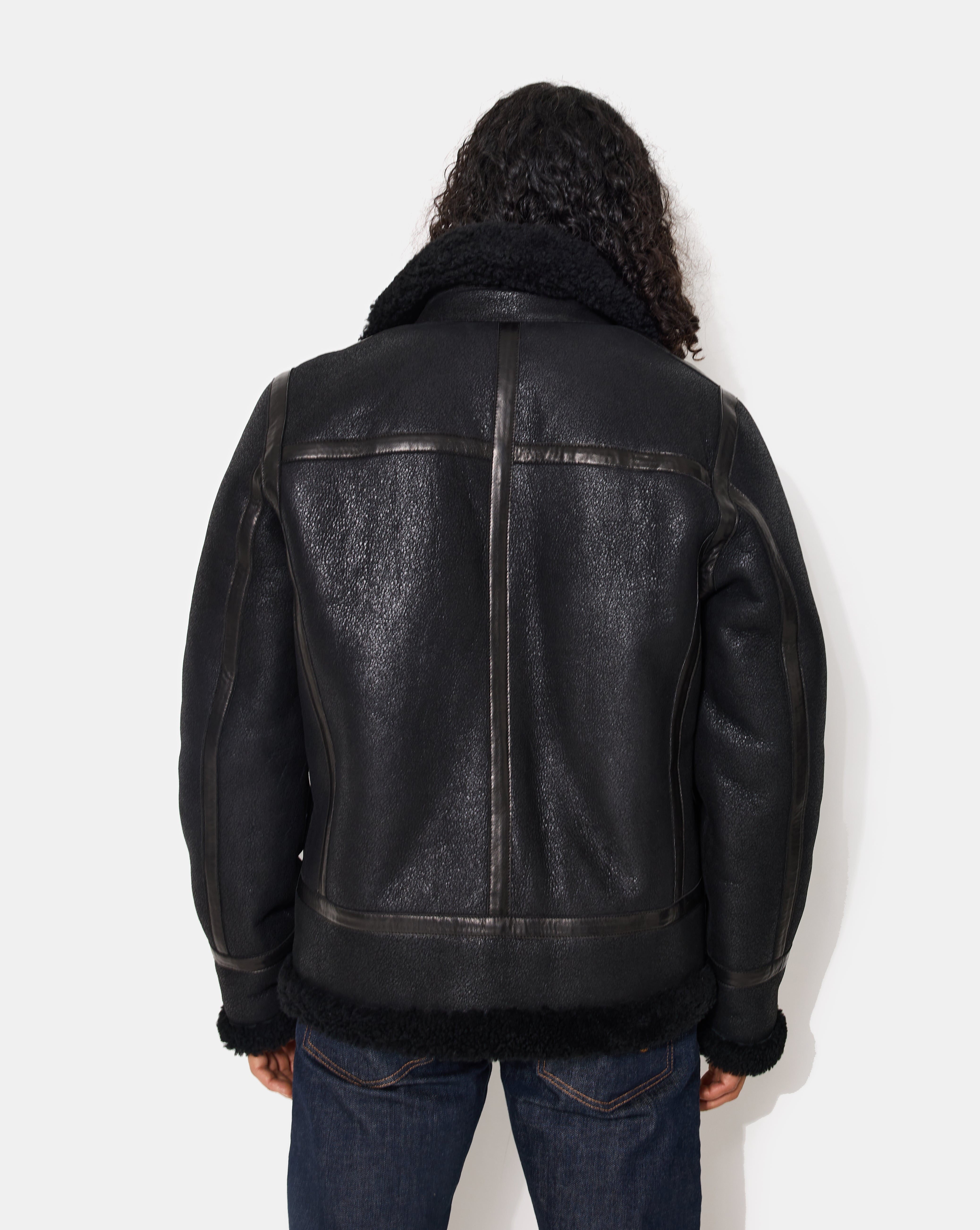 【値下げ中】 CHEVIGNON leather jacket Blouson Cuir Homme | Chevignon