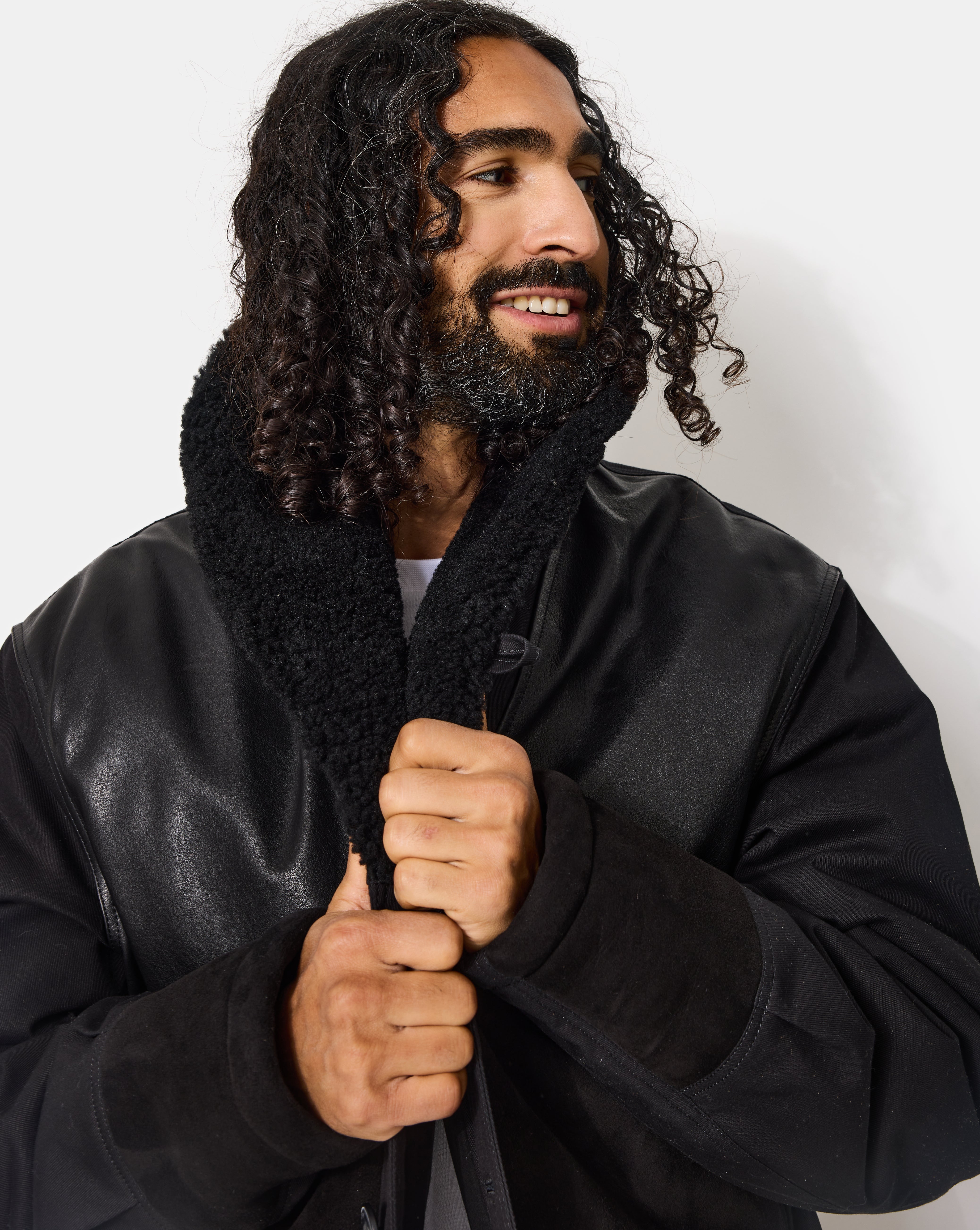 MANTEAU CAMERAMAN NOIR