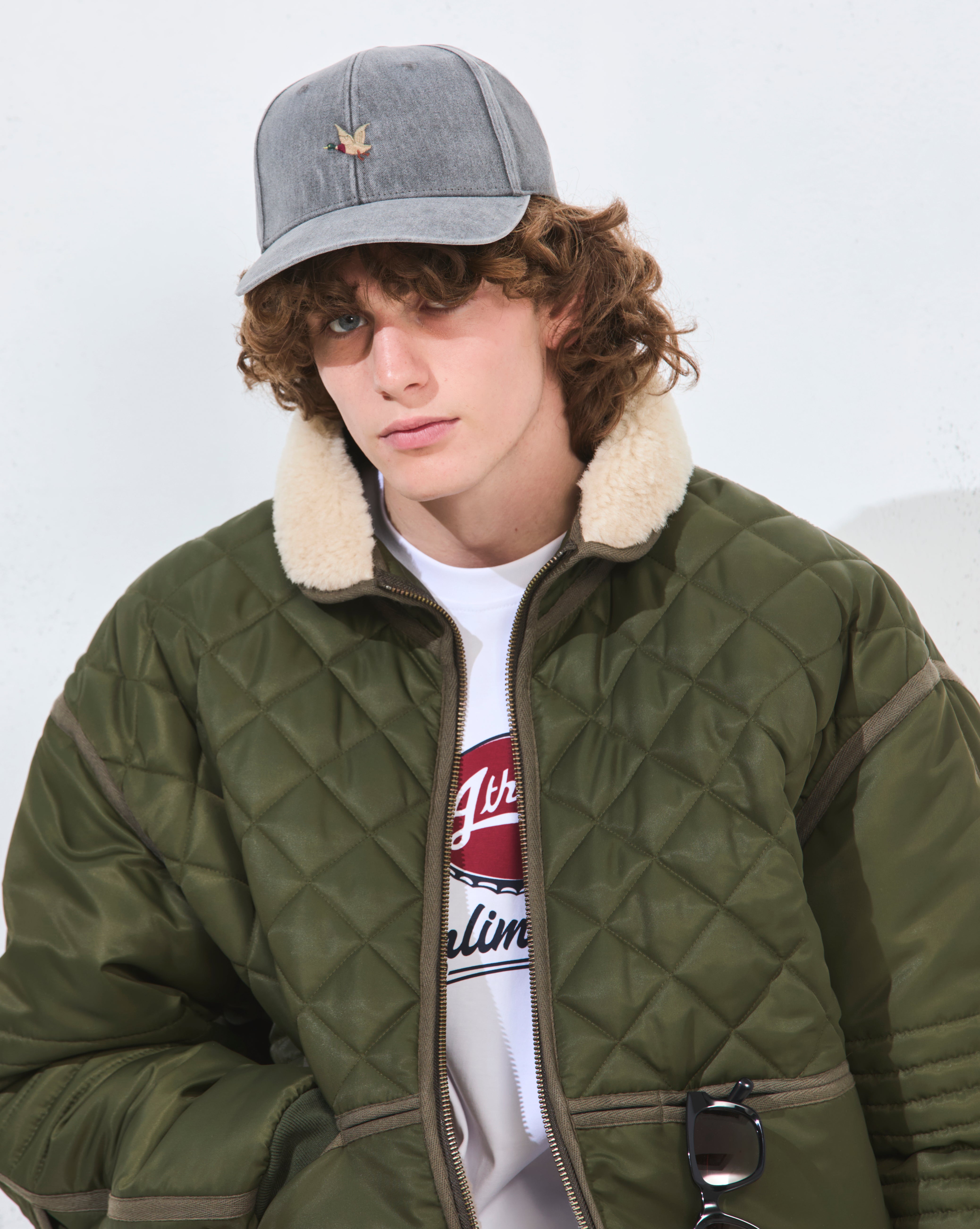 CASQUETTE CITY CAP WASH NOIR