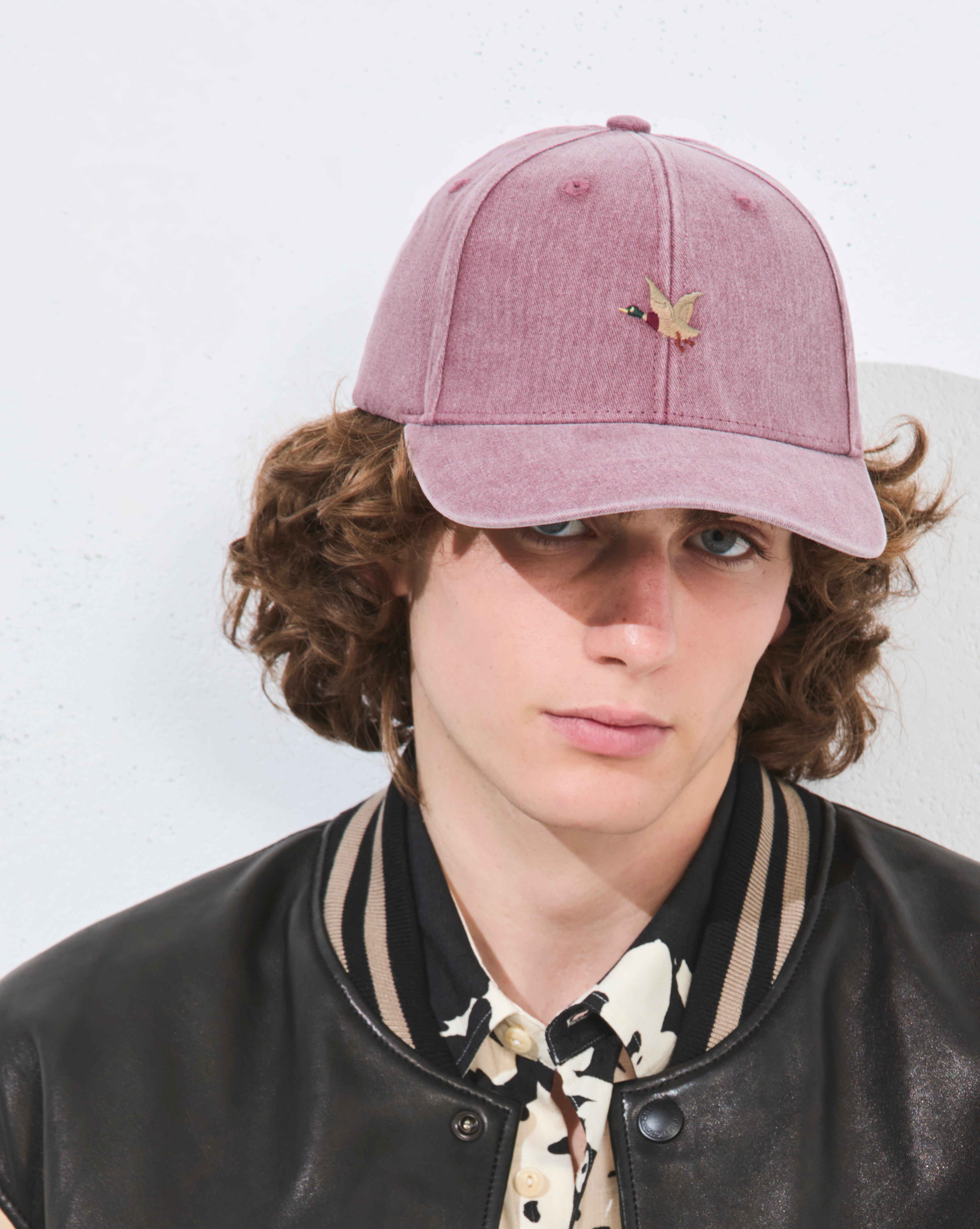 CASQUETTE CITY CAP WASH ROSE