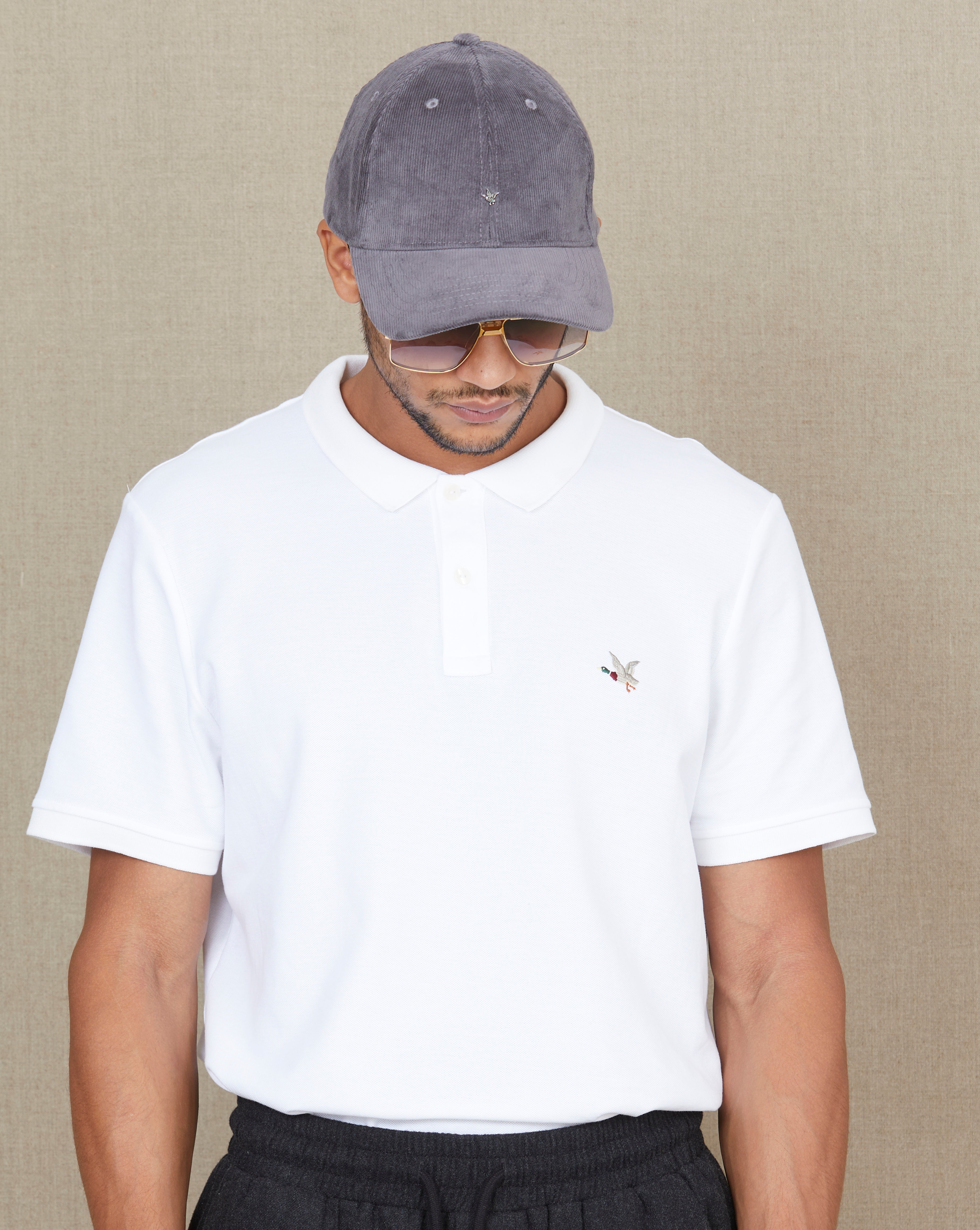 CASQUETTE VELVET CAP GRIS