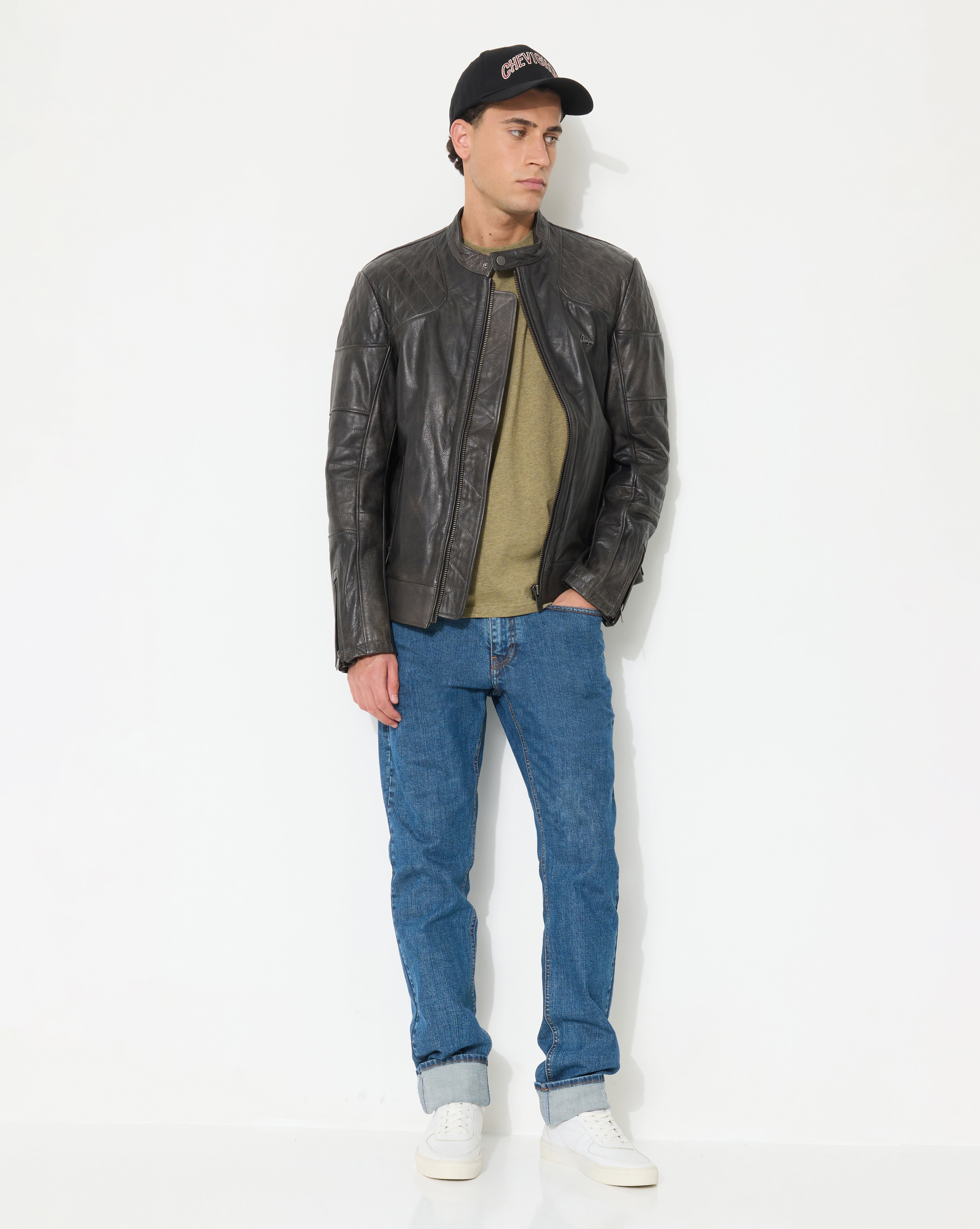 Blouson Cuir Homme | Chevignon