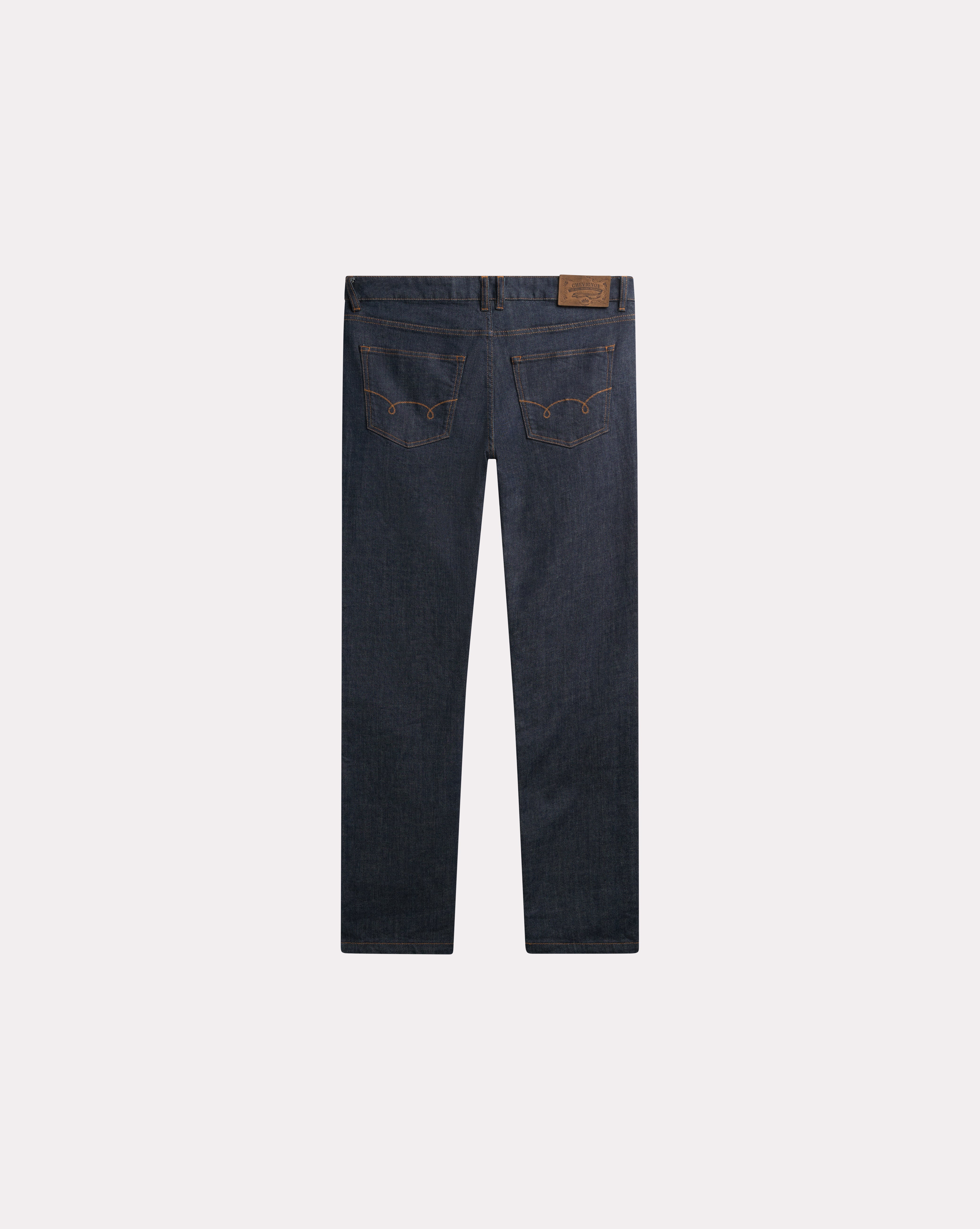 BLUE STRAIGHT DENIM JEANS - Chevignon