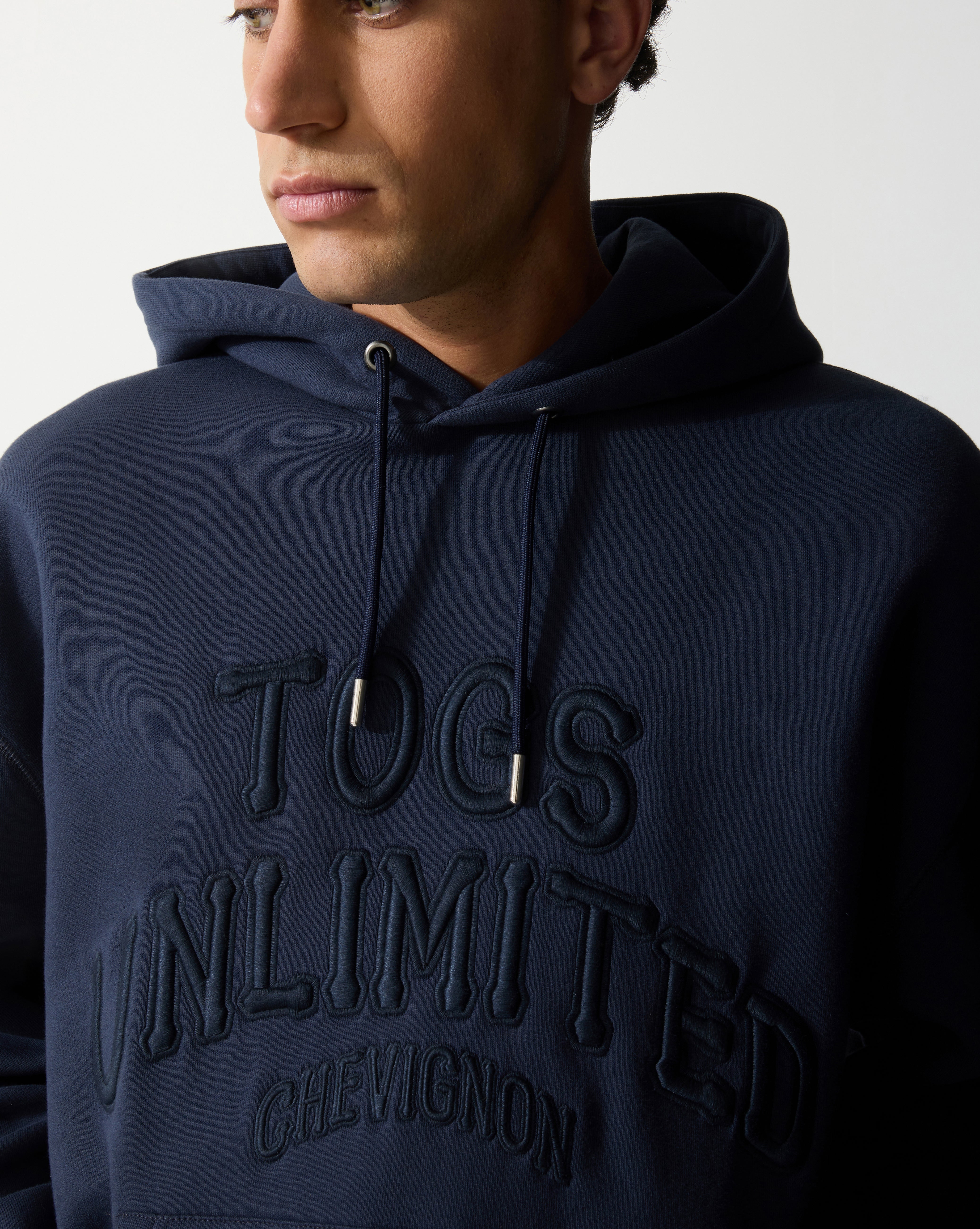 SWEAT HOOD TOGS BLUE
