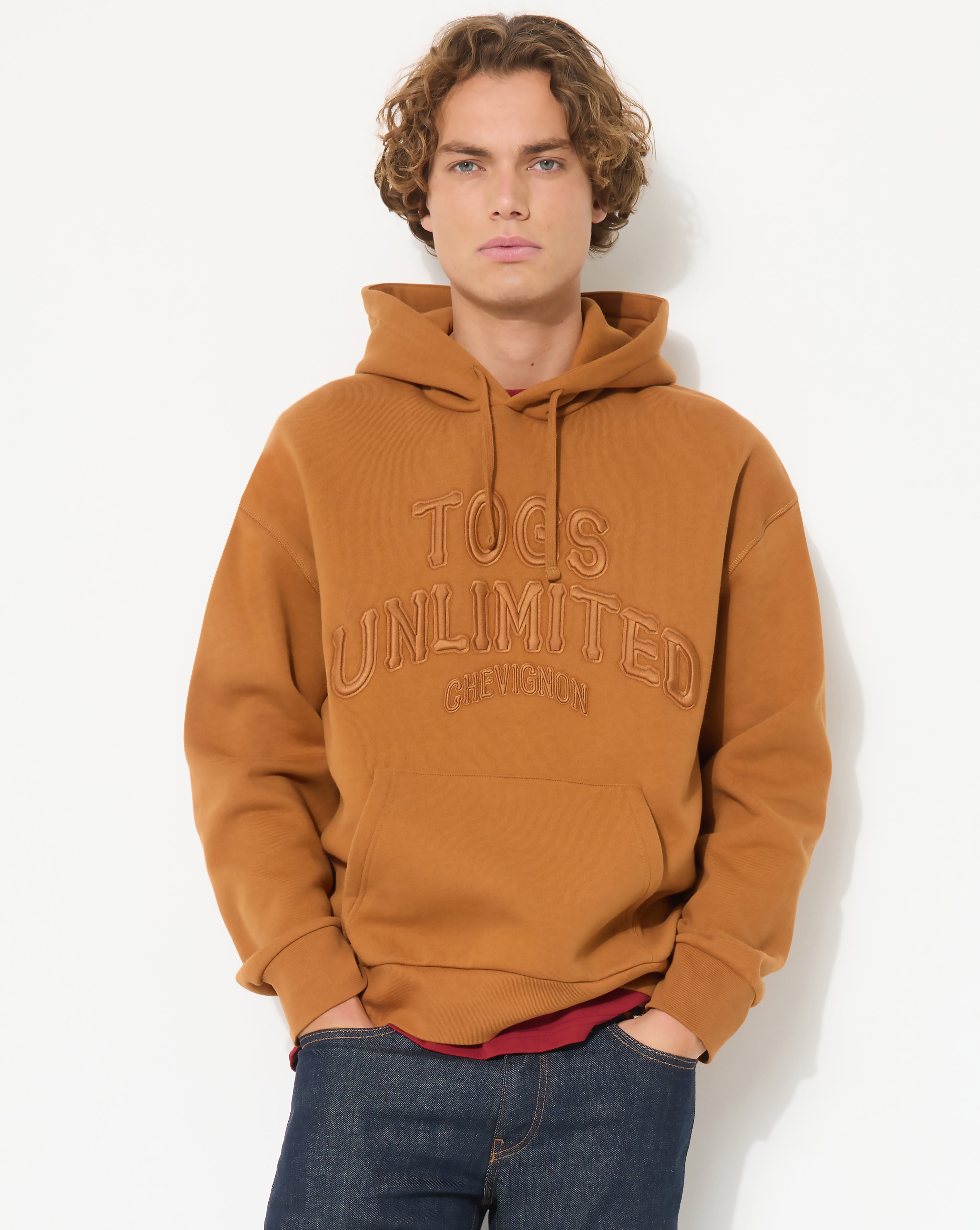BROWN SWEAT HOOD TOGS