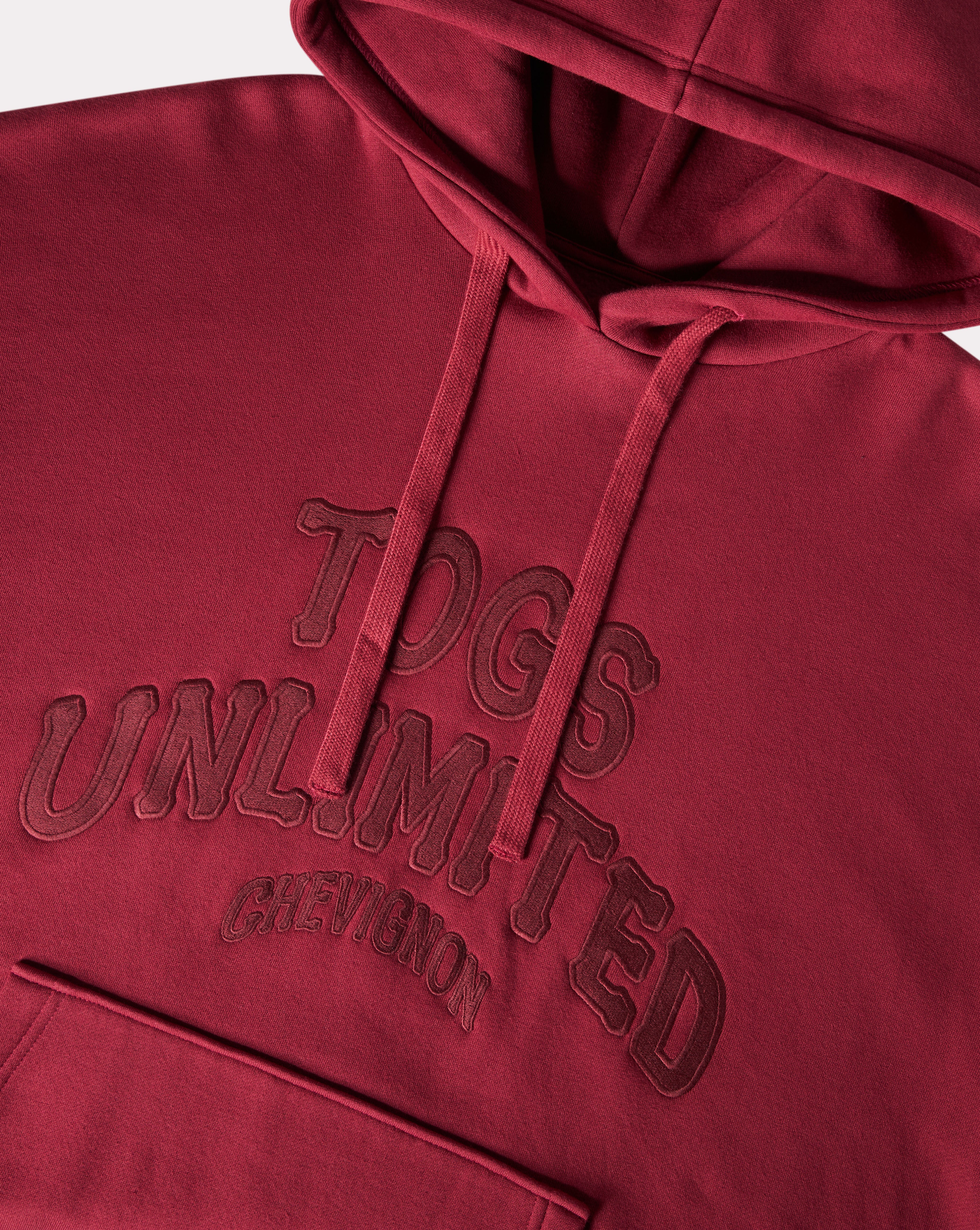 RED TOGS SWEAT HOOD