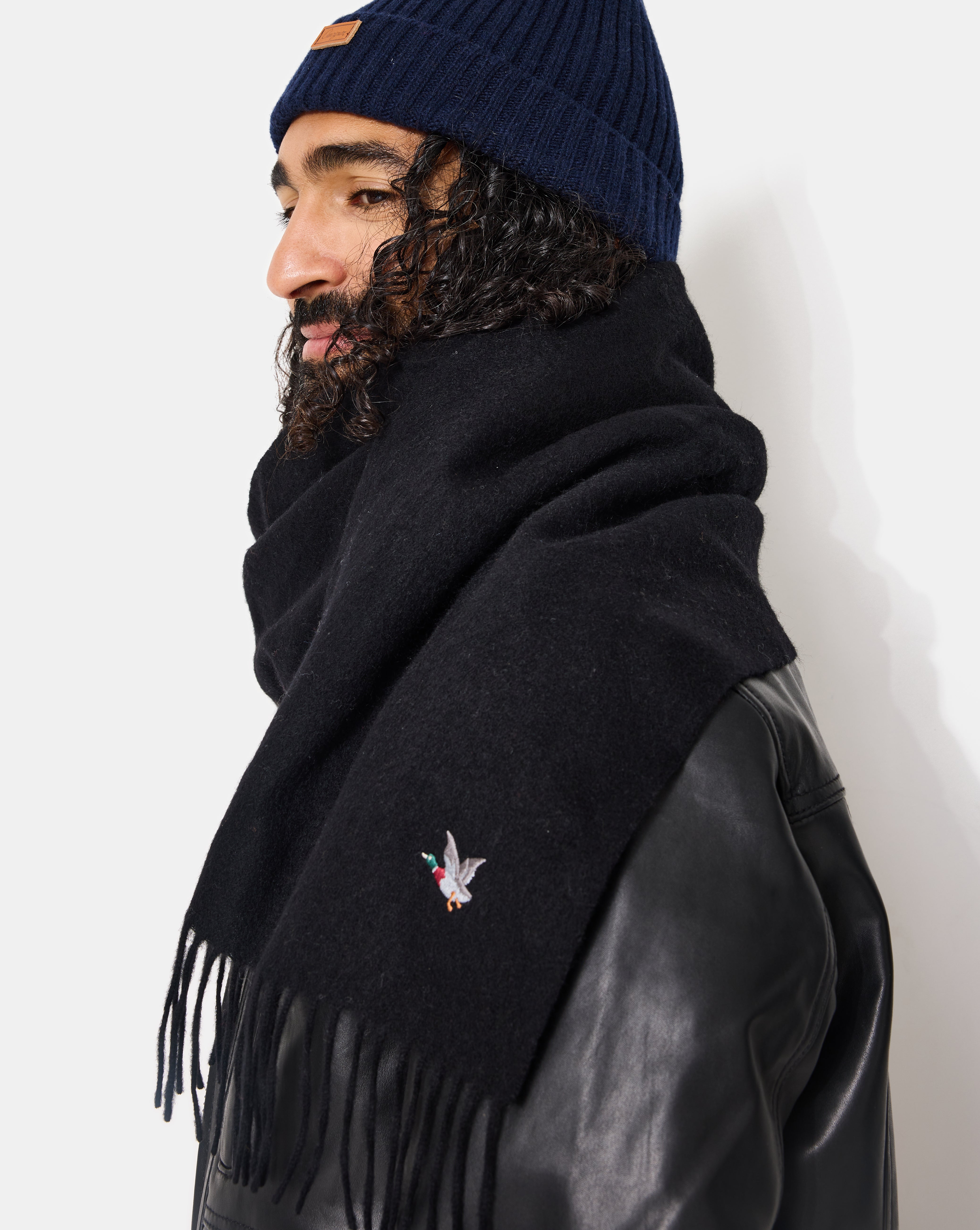 ECHARPE DUCK SCARF NOIR