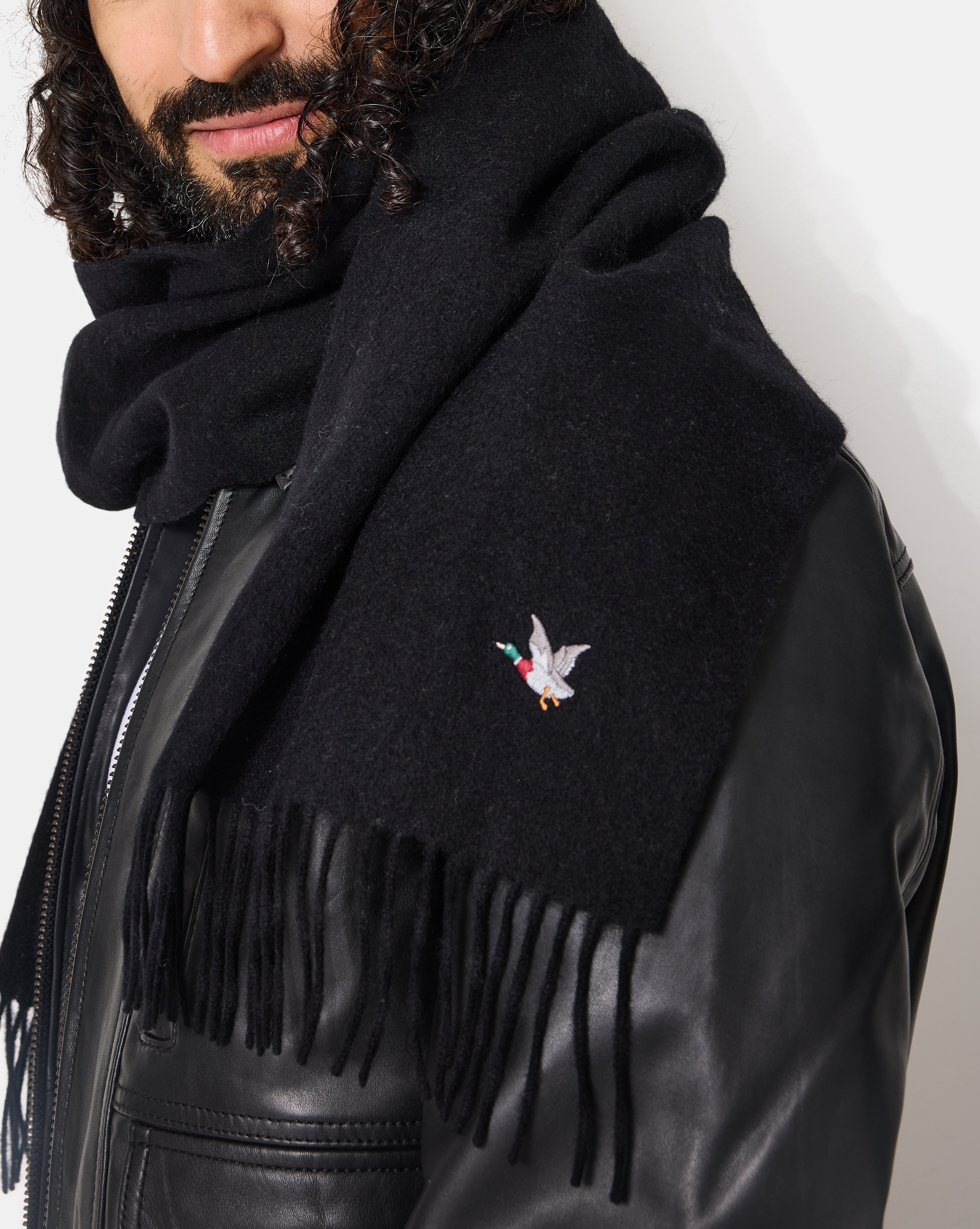 ECHARPE DUCK SCARF NOIR
