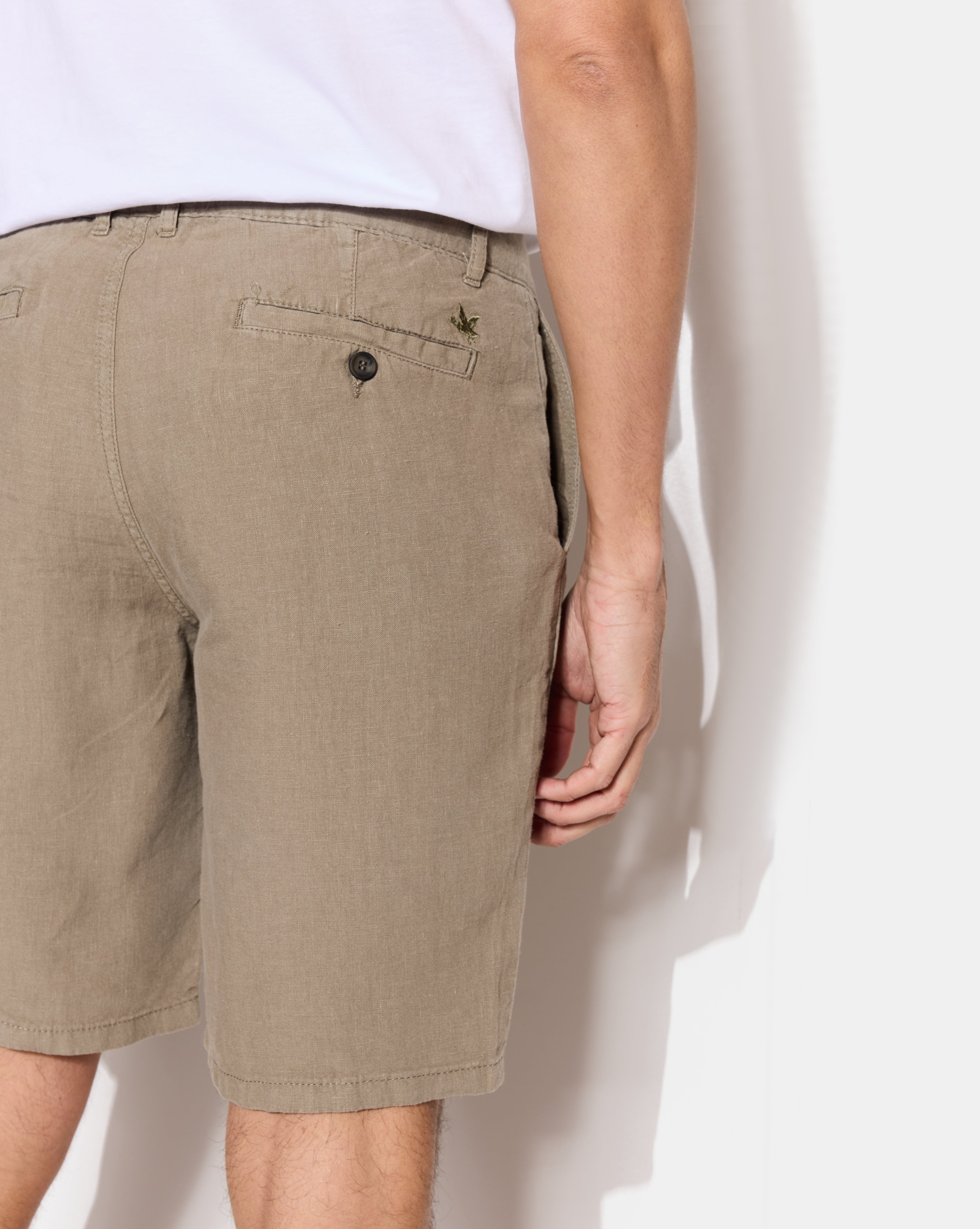 LINEN SHORT ARMY