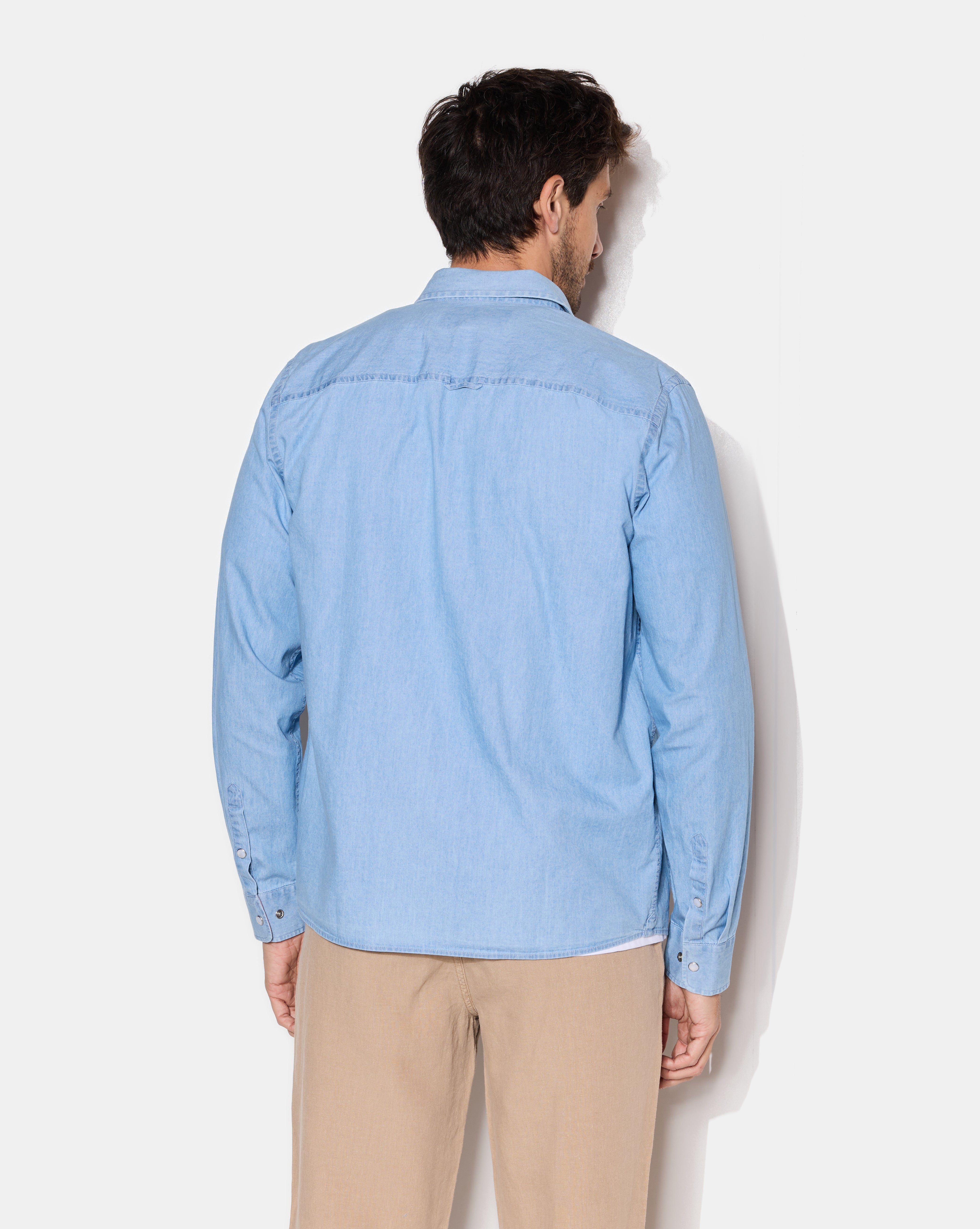 DENZEL SKY BLUE SHIRT