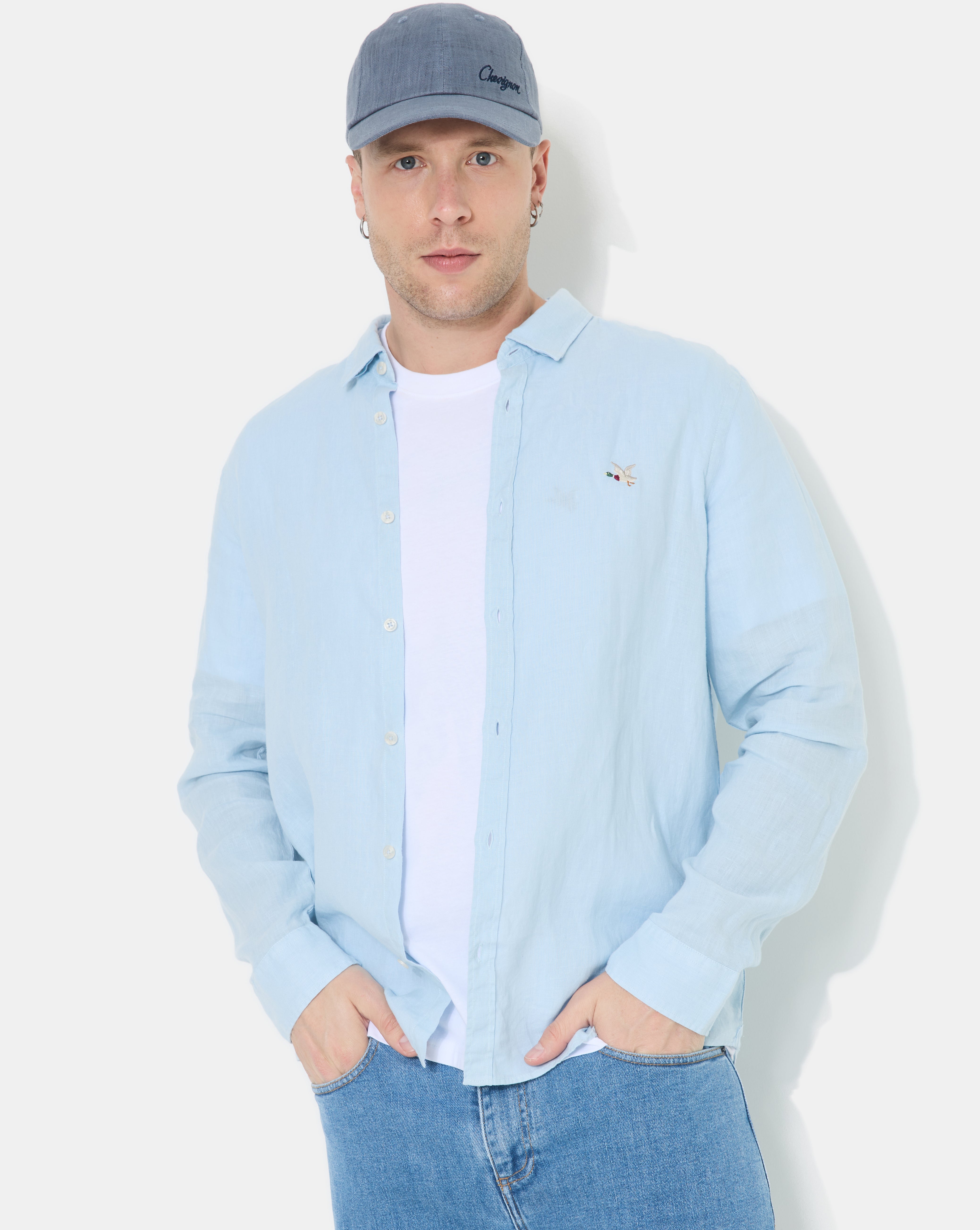 LINO SKY BLUE LS SHIRT