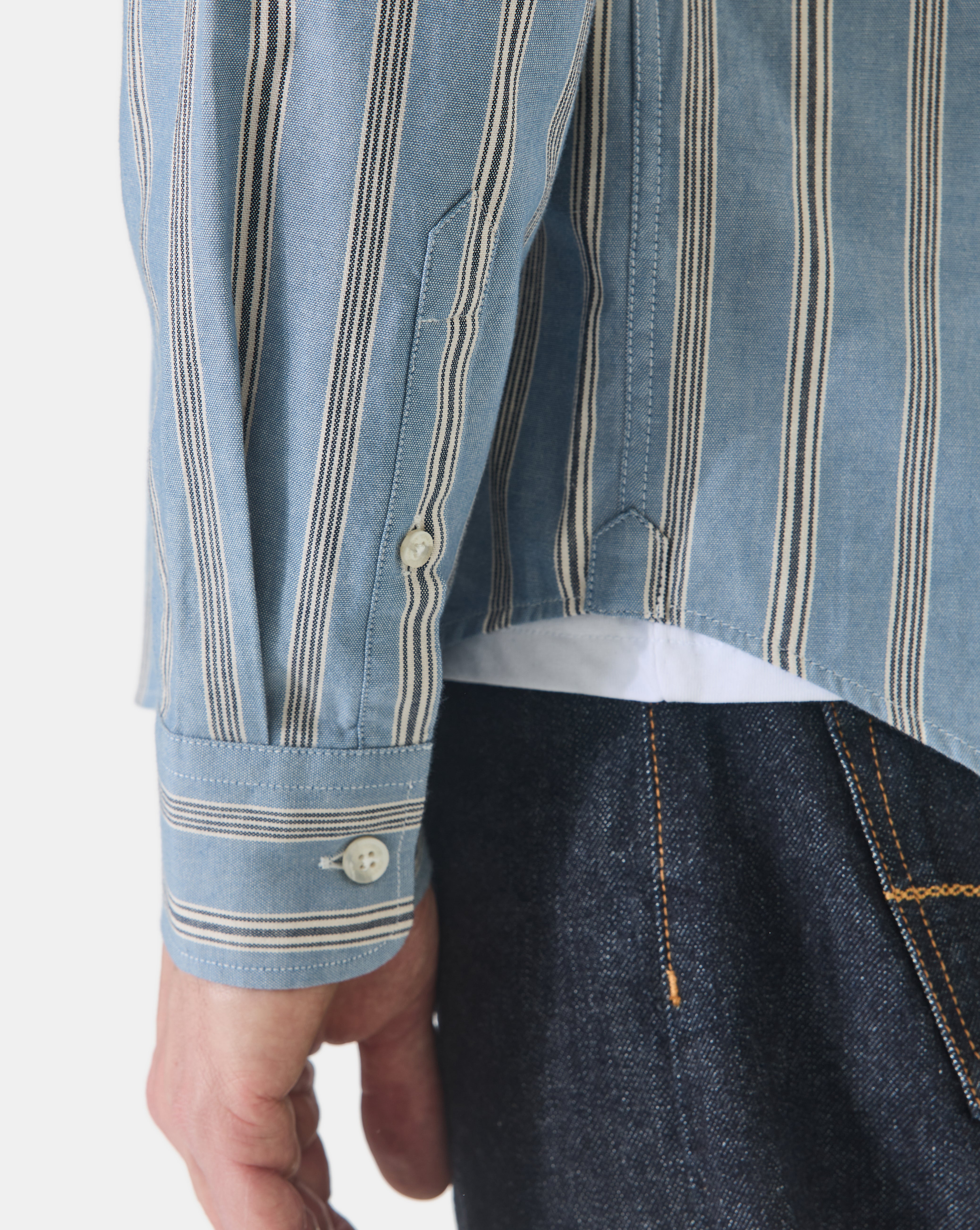 NAVY BLUE DAYE SHIRT